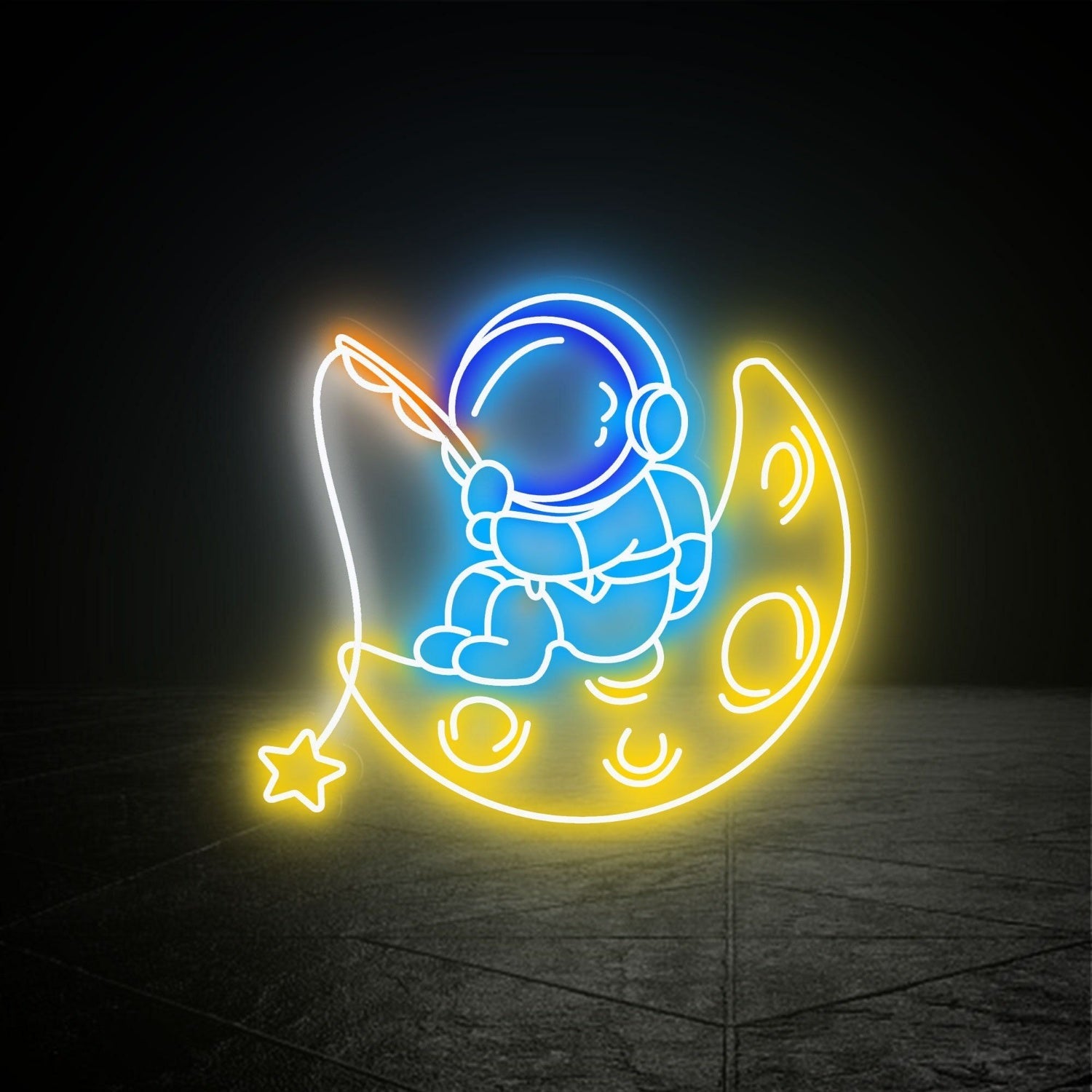 Space Astronaut Led Neon Sign Fdreamy Home - Shineneon