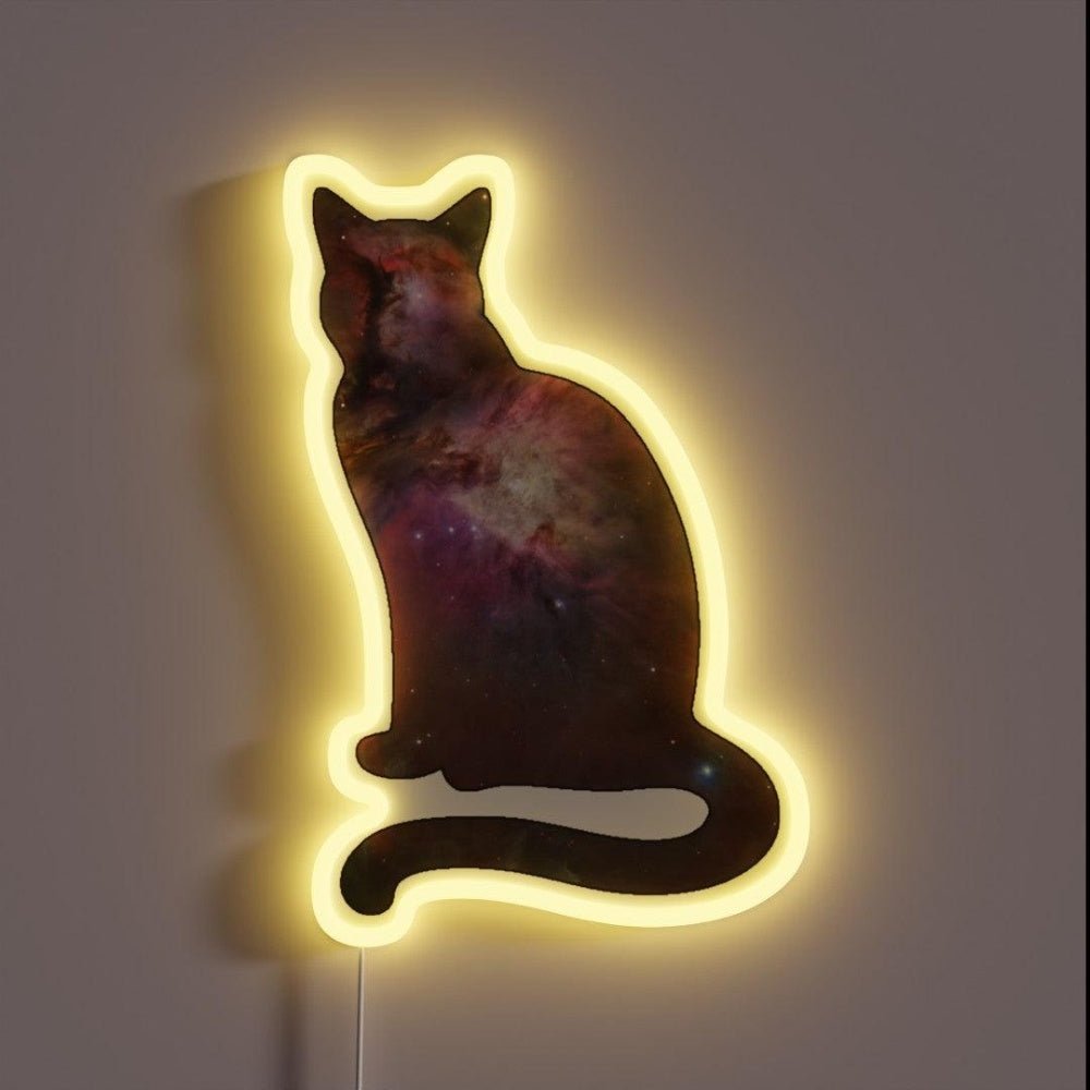 Space Cat Rgb Led Neon Sign - Shineneon