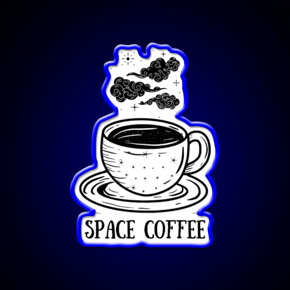Space Coffee Cafe Led Neon Sign Espresso Bar Art Rgb Color - Shineneon
