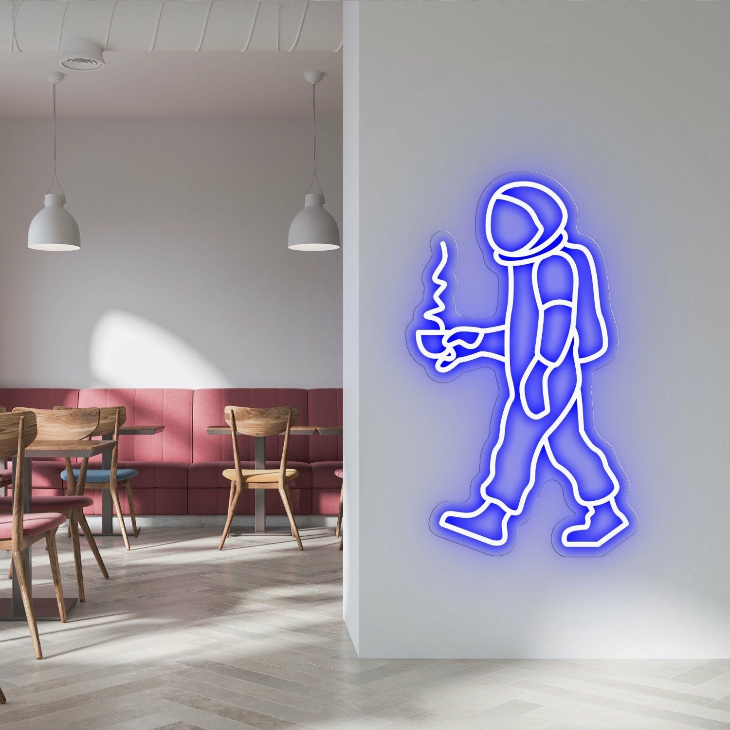 Space Coffee Take Your Coffee Break To Outer Space With Neon | Shineneon