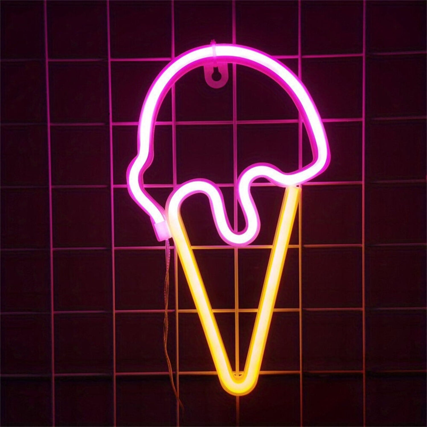 Space Ice Cream Led Neon Sign Usb Powered For Home Decor Bars | Shineneon