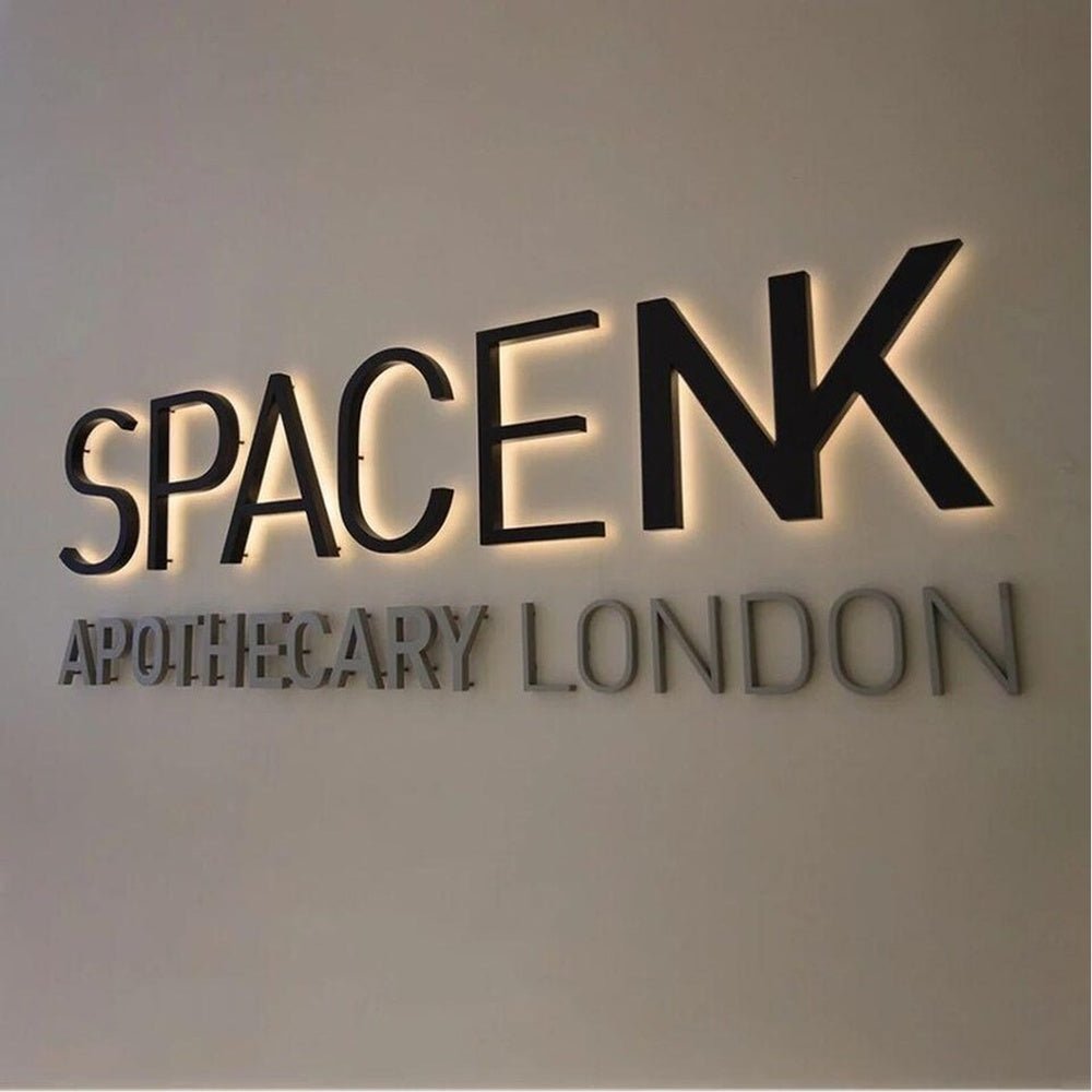 Space Nk Apothecary London 3D Backlit Channel Letters Led Light Sign - Shineneon