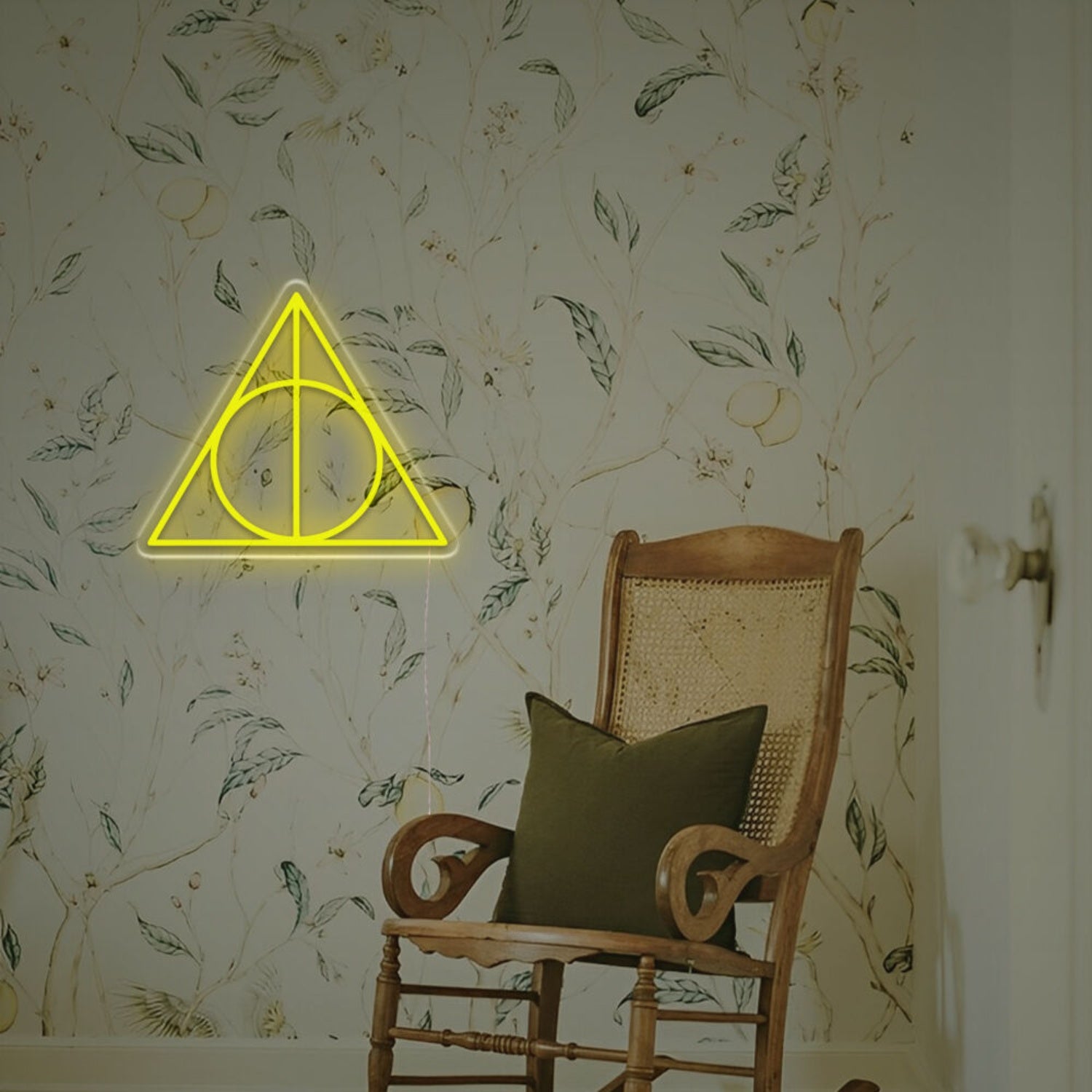 Space Triangle With Circle Led Neon Sign | Shineneon