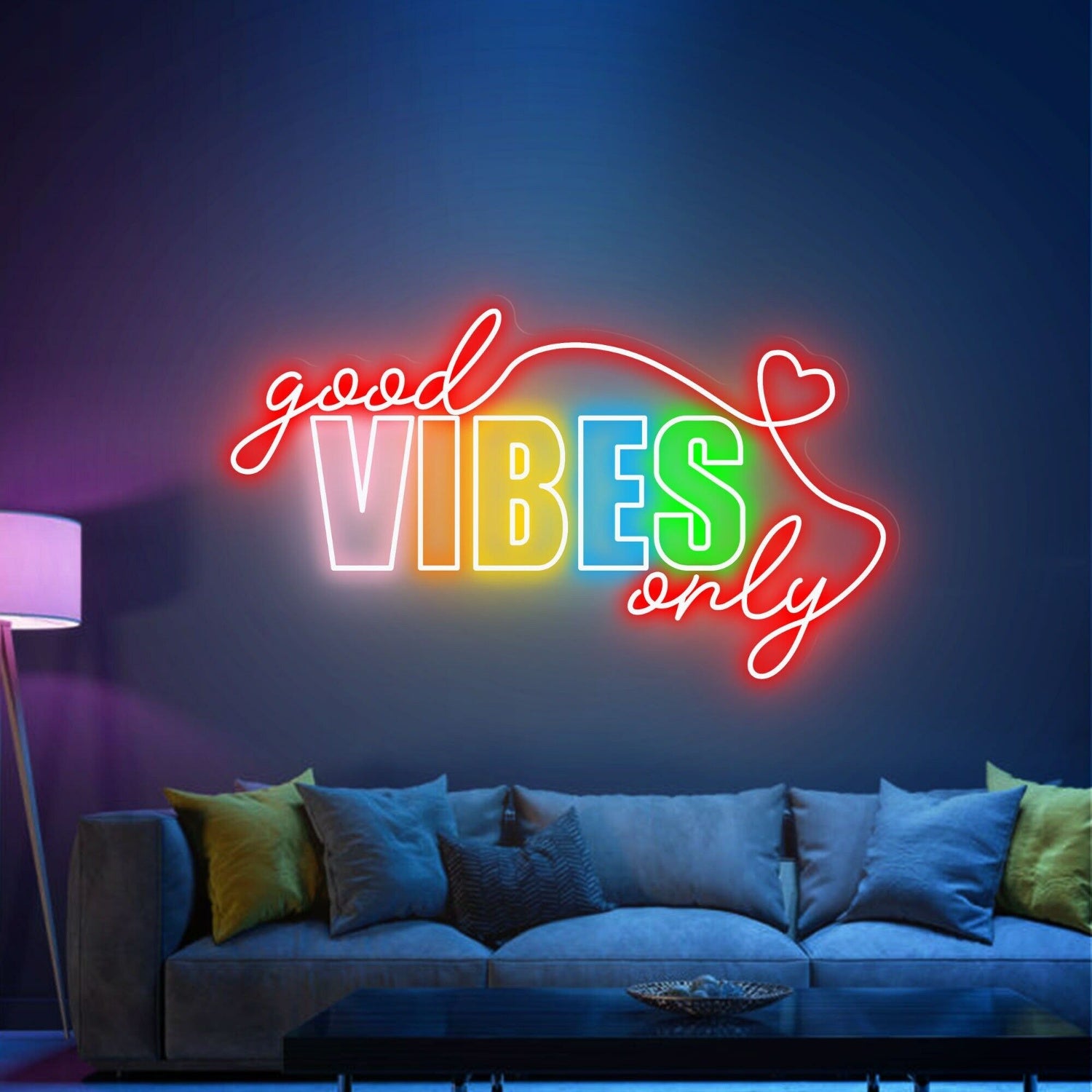Space With Good Vibes Only Neon Sign | Shineneon