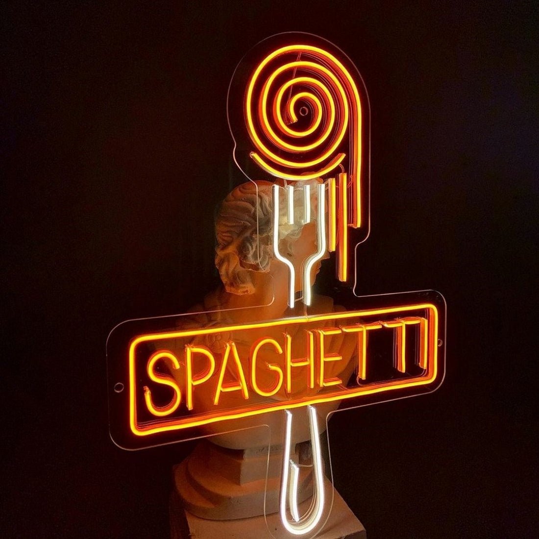 Spaghetti Led Sign Business Neon Sign - Shineneon