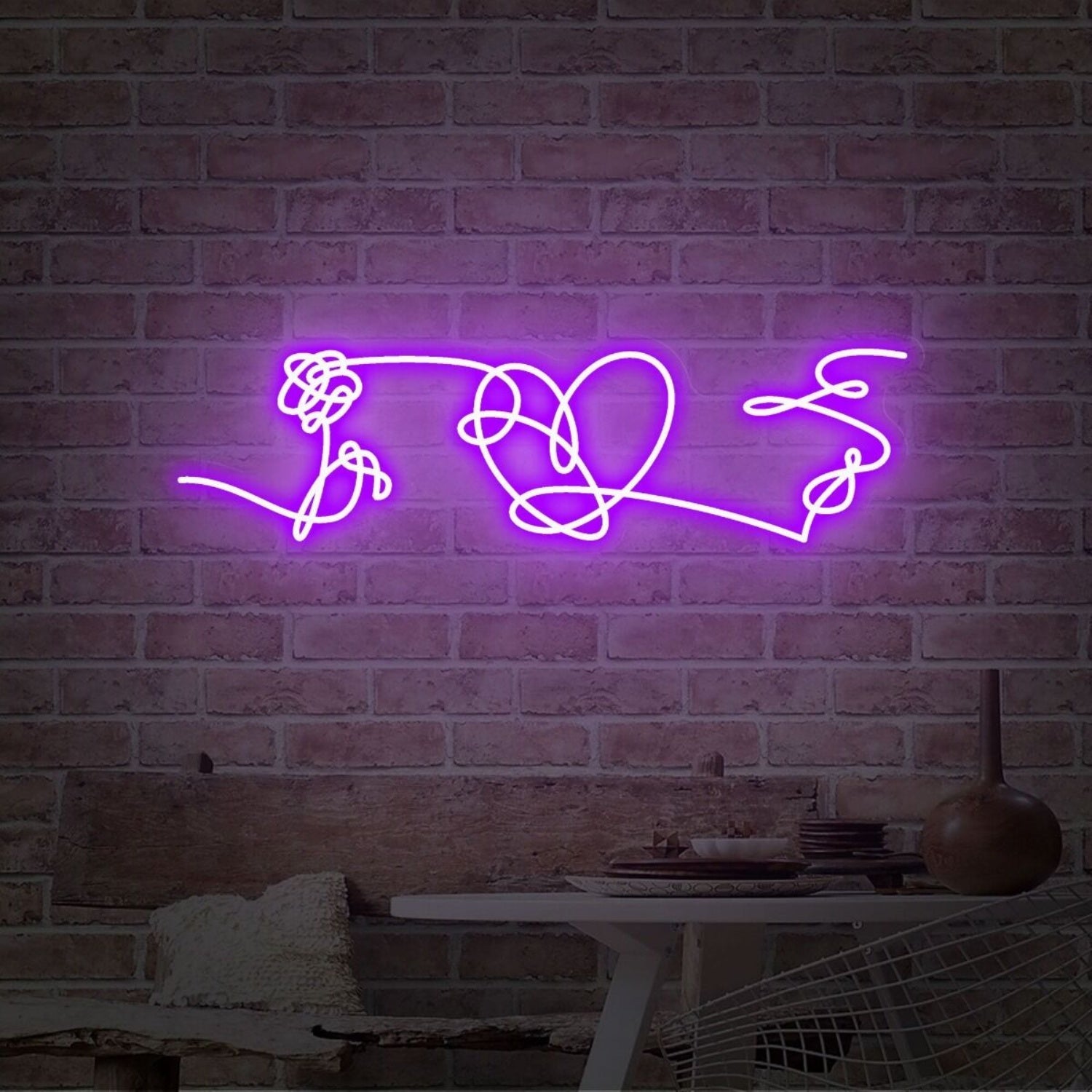 Special Moments Bts Love Yourself Led Neon Sign Wall Decor | Shineneon