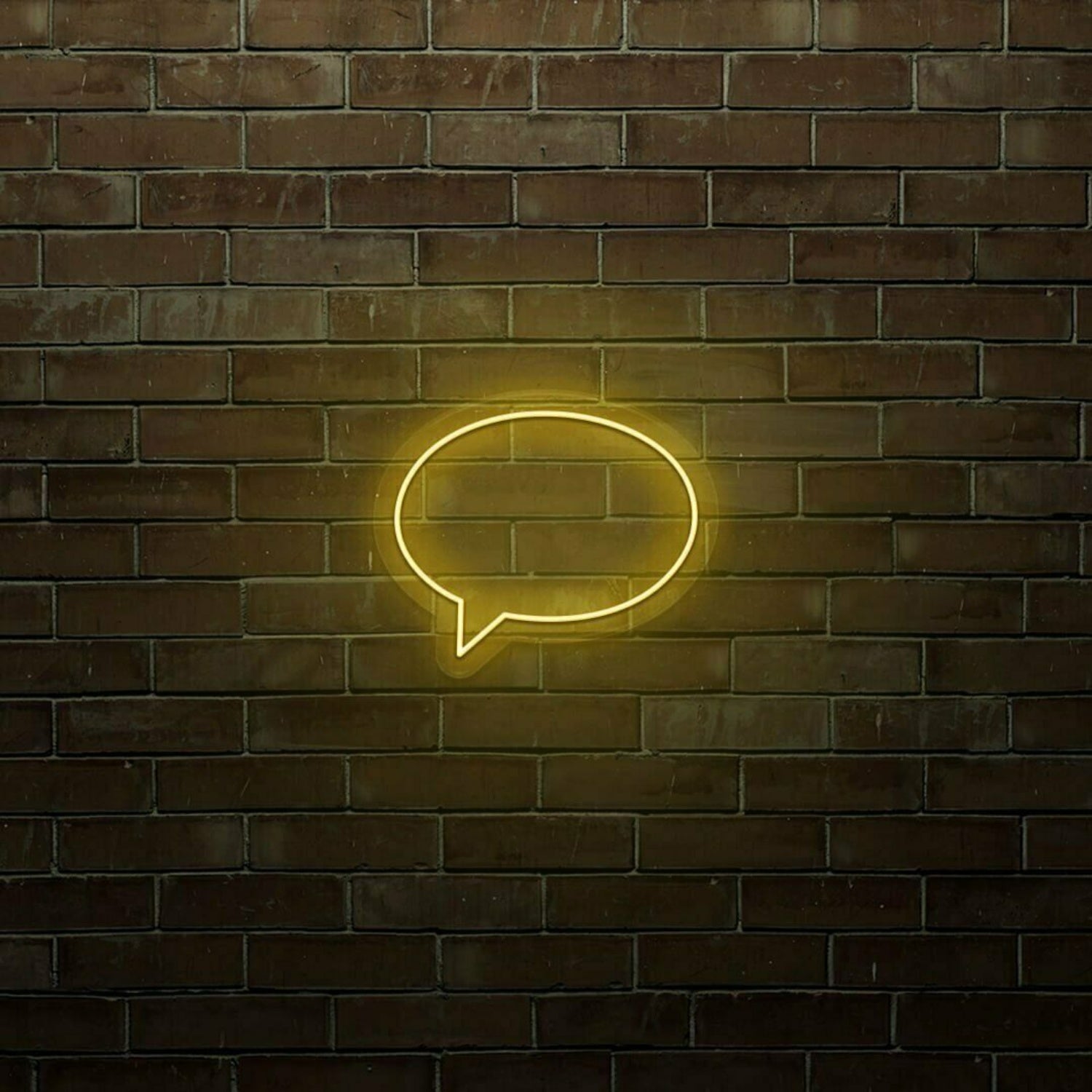 Speech Bubble Led Neon Sign - Shineneon