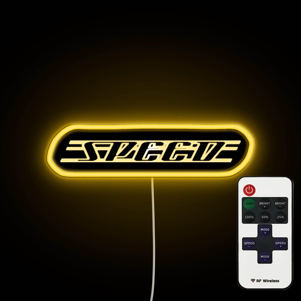 Speed C Neon Sign - Shineneon
