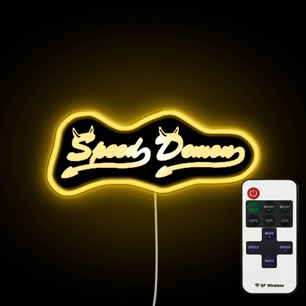 Speed Demon B Neon Sign - Shineneon