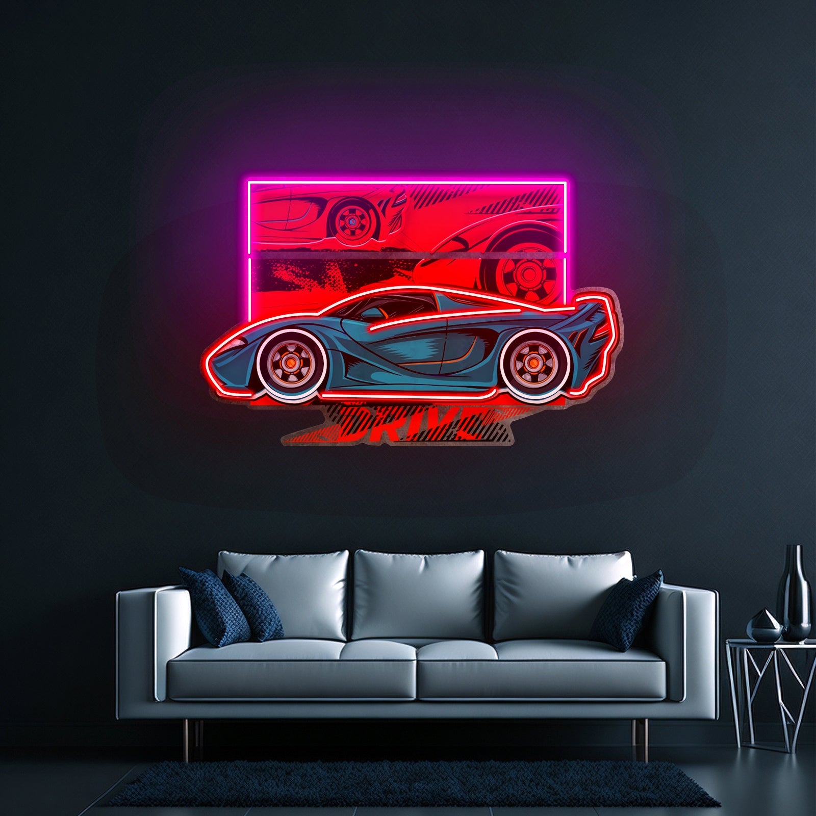 Speed Racing Led Neon Sign Light Custom Led Signs - Shineneon