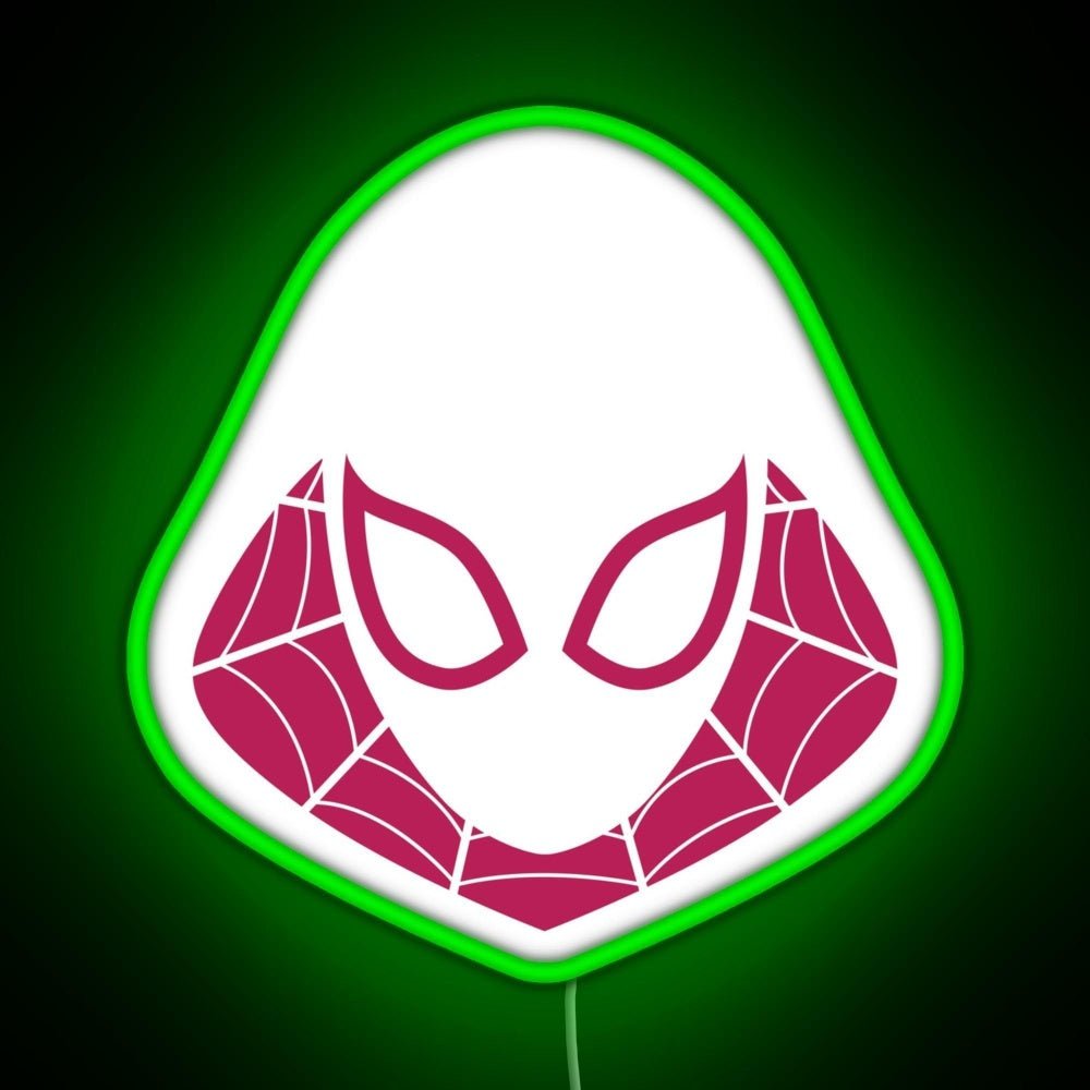 Spider Gwen Rgb Led Neon Sign Pop Wall Art - Shineneon