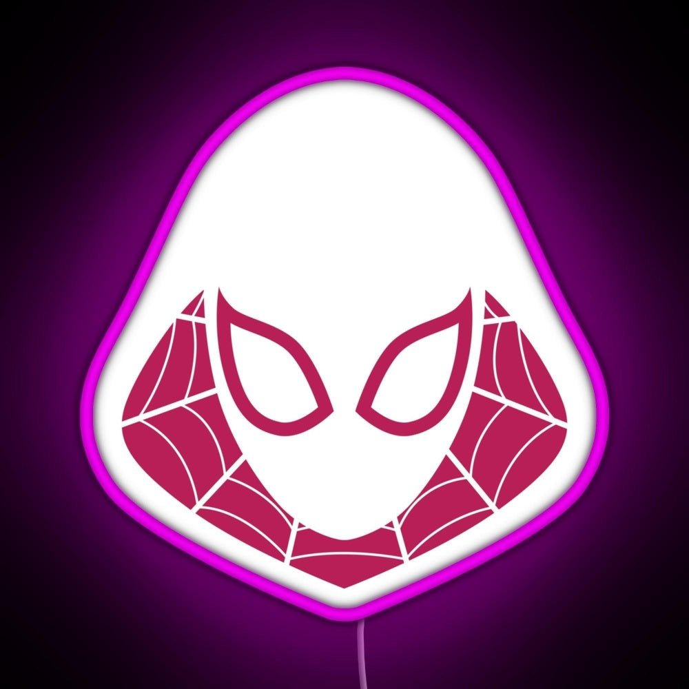 Spider Gwen Rgb Led Neon Sign Pop Wall Art - Shineneon