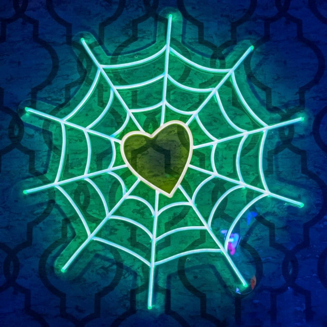 Spider Web Led Sign Business Neon Sign