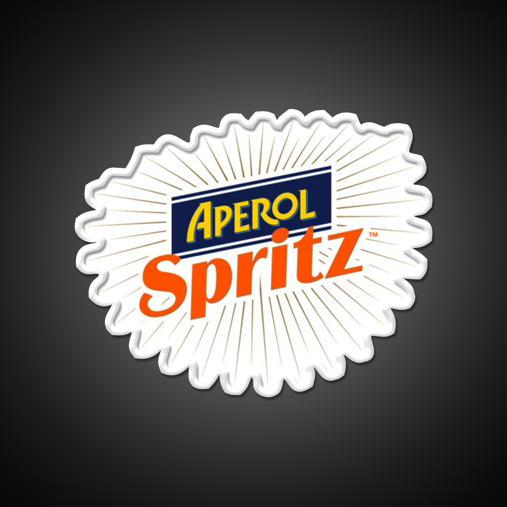 Spirit Of Aperol Cocktail Bar Decor Led Neon Sign Rgb Color - LED neon sign view 11