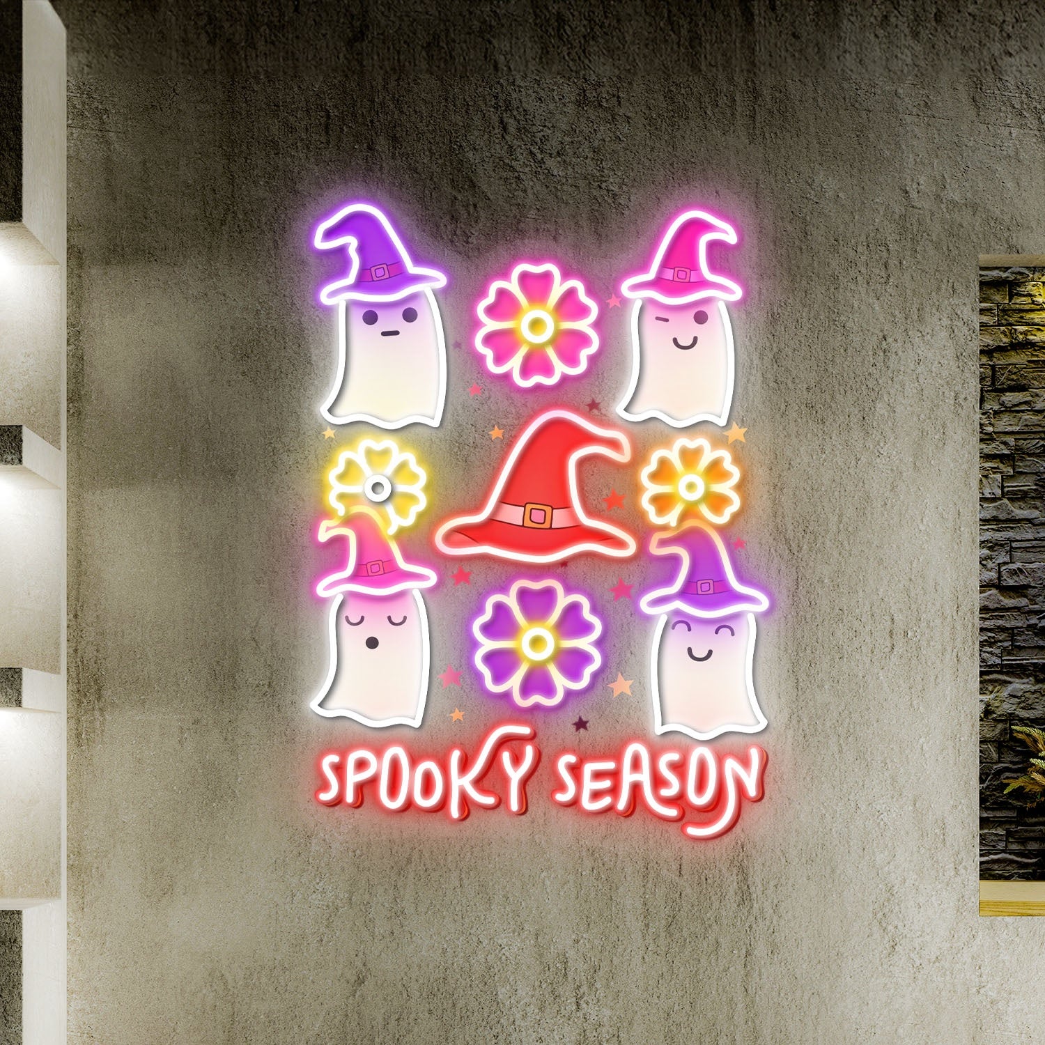 Spooky Season Halloween Acrylic Led Neon Sign | Shineneon