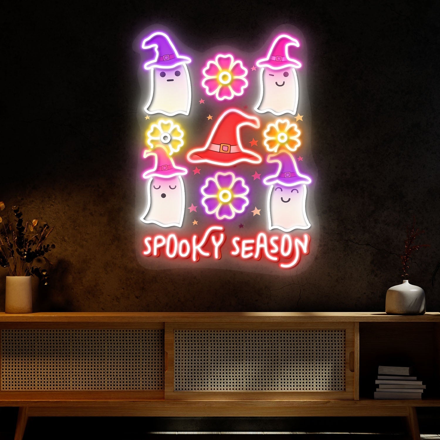 Spooky Season Halloween Acrylic Led Neon Sign | Shineneon