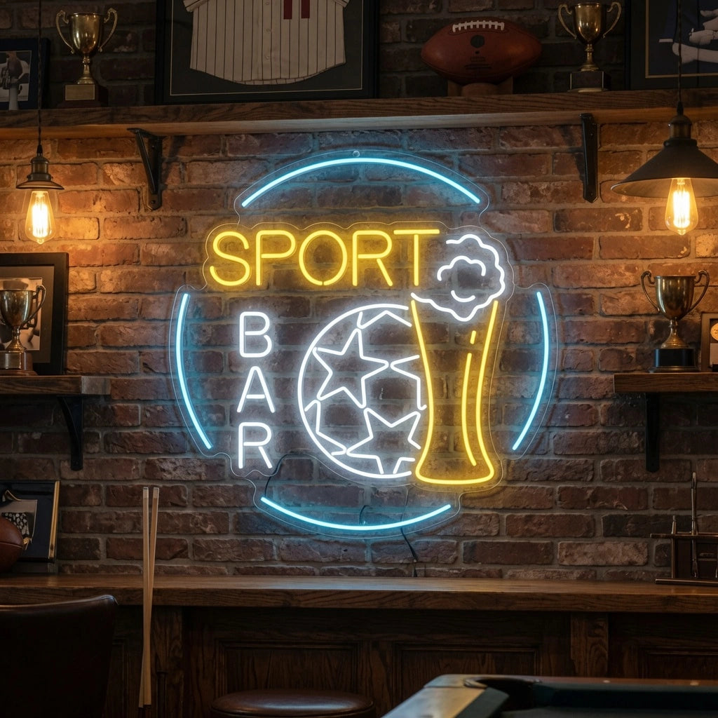 Sport Bar LED Neon Sign - 02 High-Converting Product Image