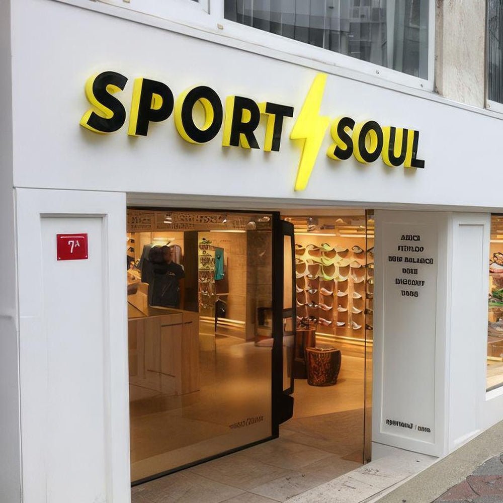 Sport Soul 3D Backlit Letters Business Metal Led Sign - Shineneon