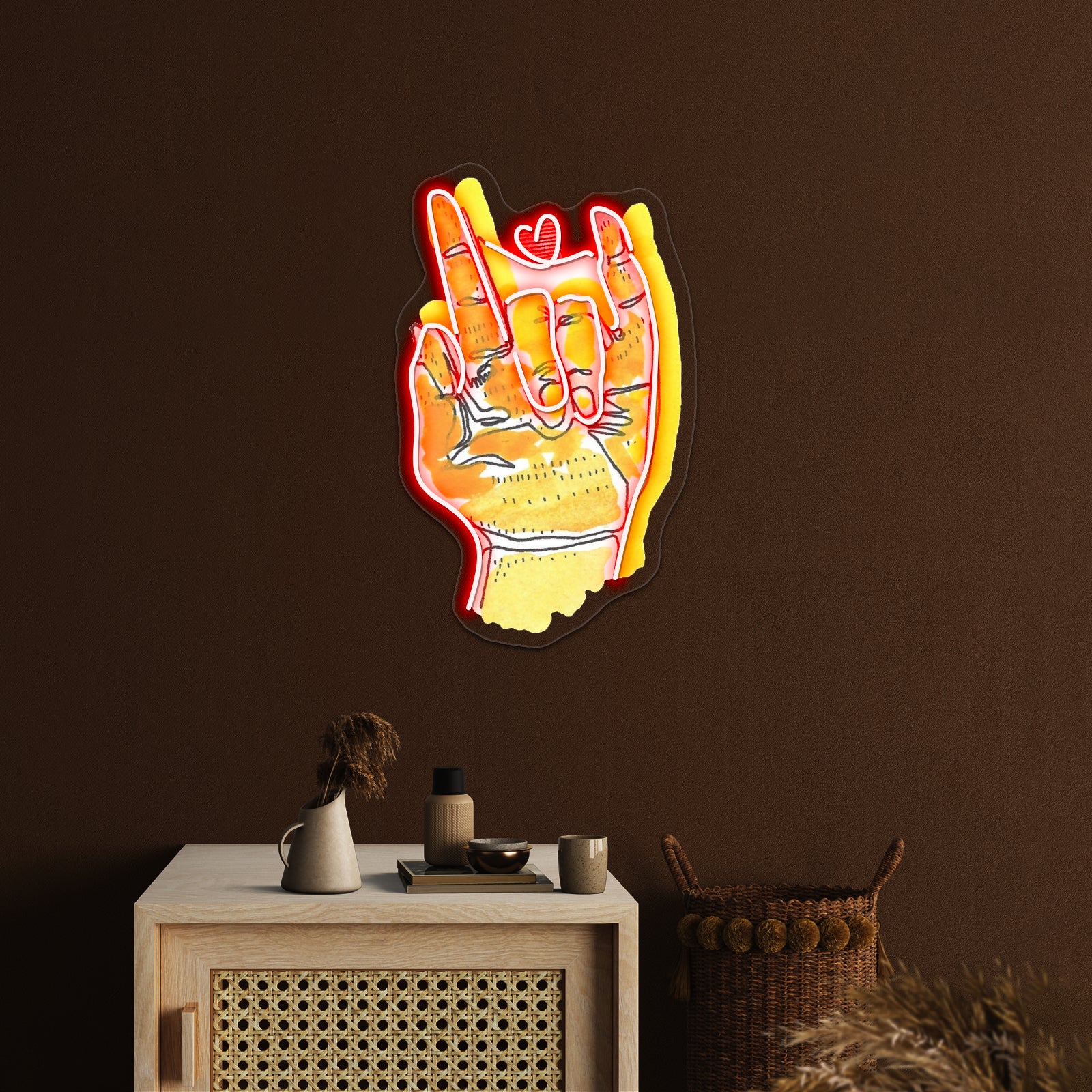 Spreading The Love Wall Artwork Neon Signs | Shineneon