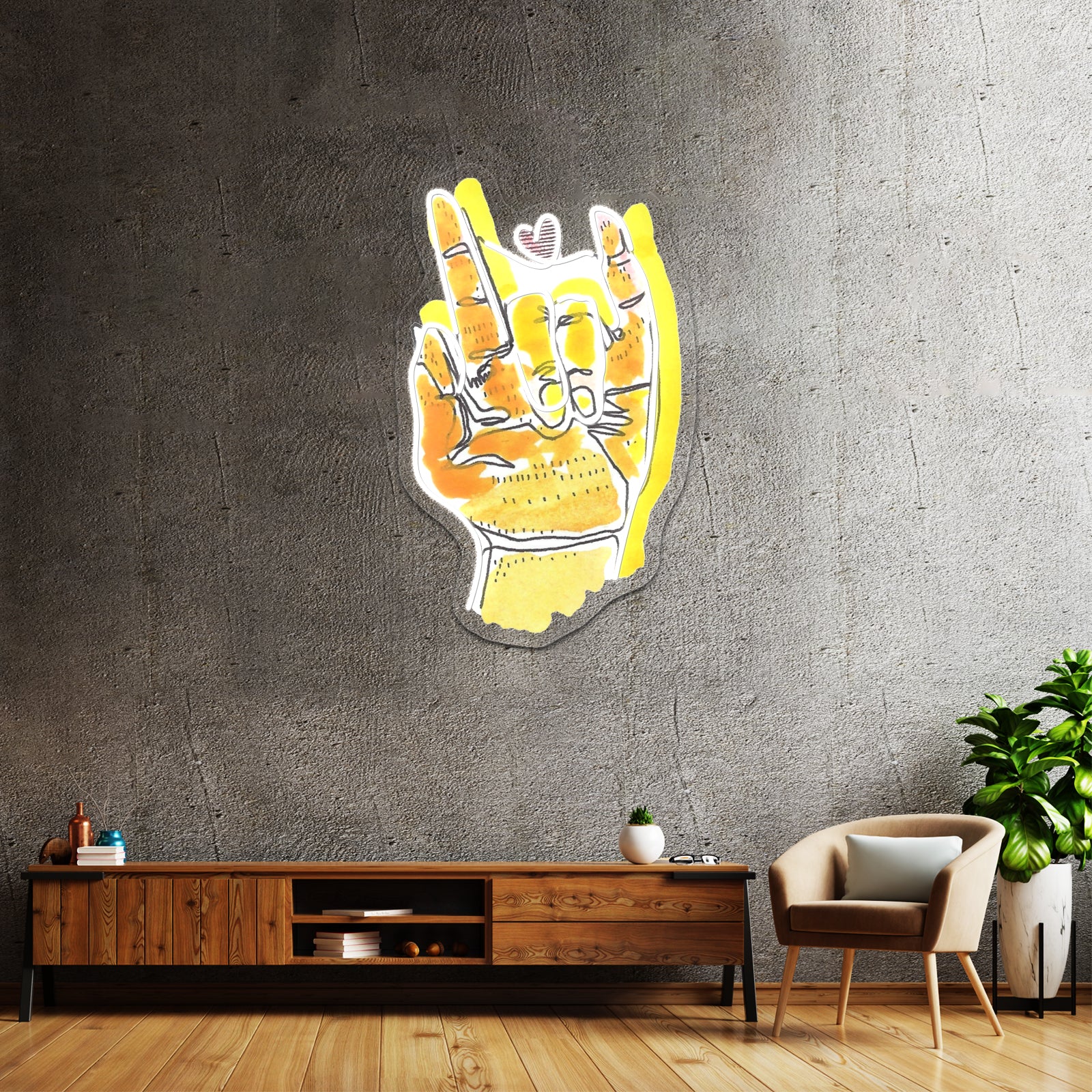 Spreading The Love Wall Artwork Neon Signs | Shineneon