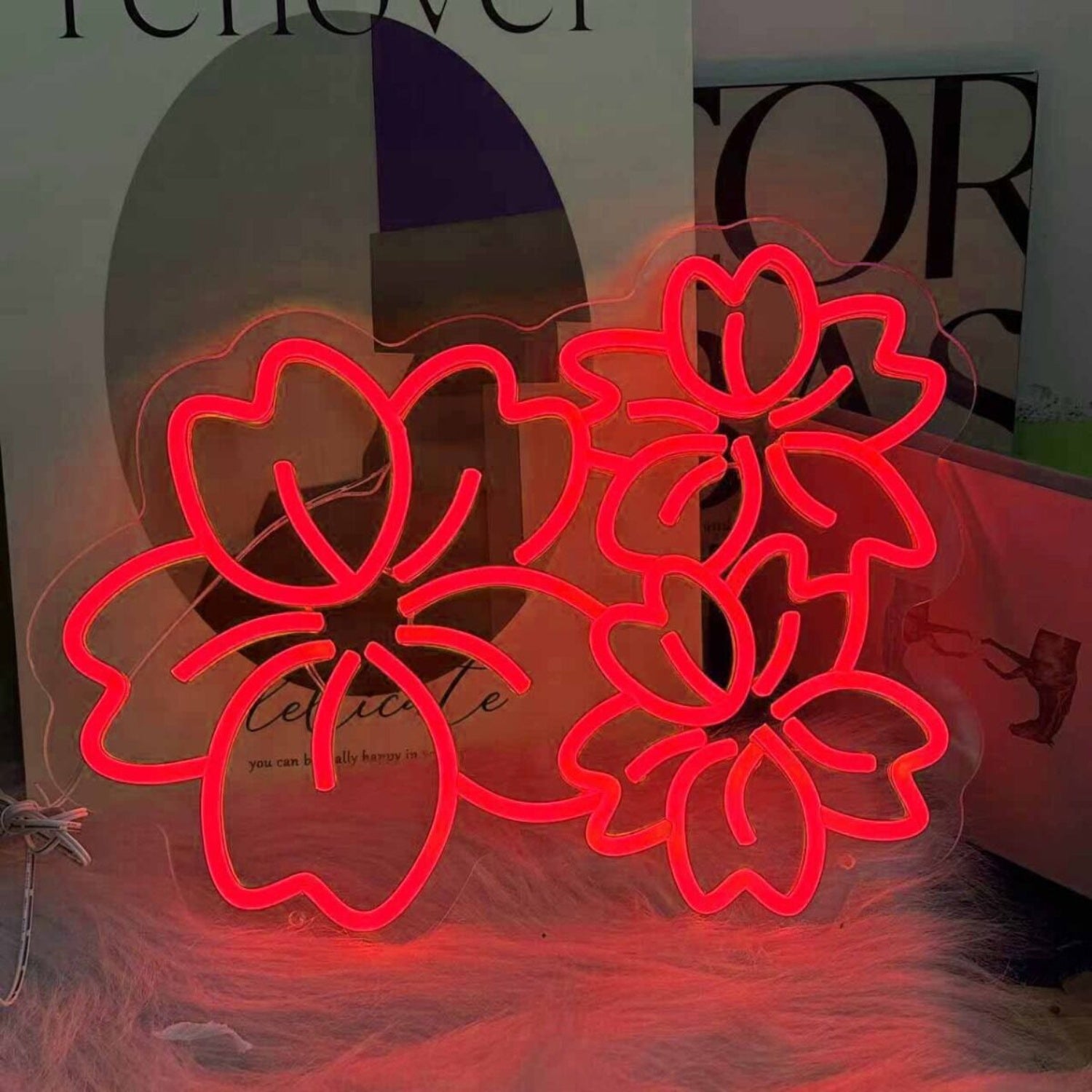 Spring Sakura Blossom Decorative Neon Light | Shineneon