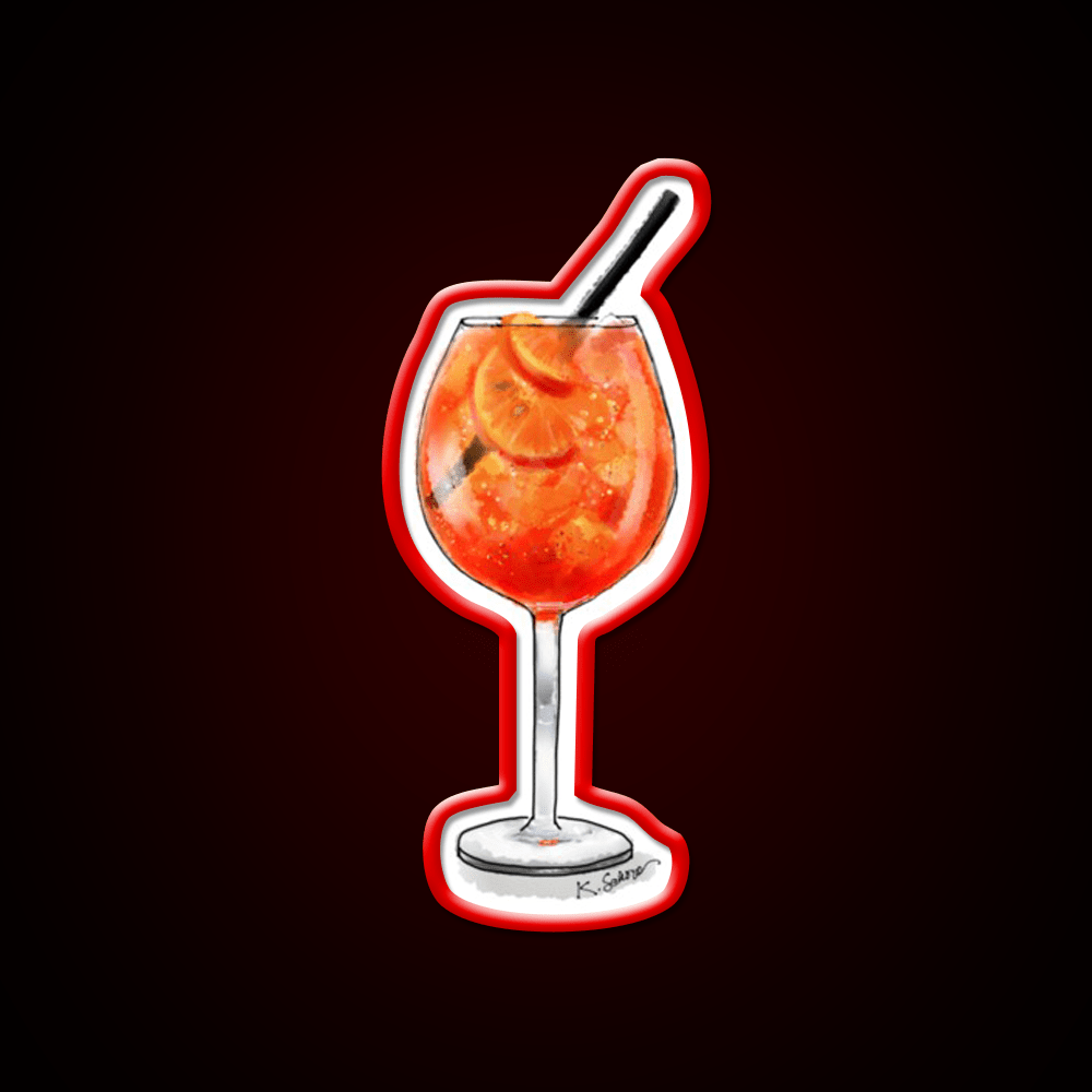 Spritz Cocktail Bar Decor Led Neon Sign Rgb Color - Shineneon