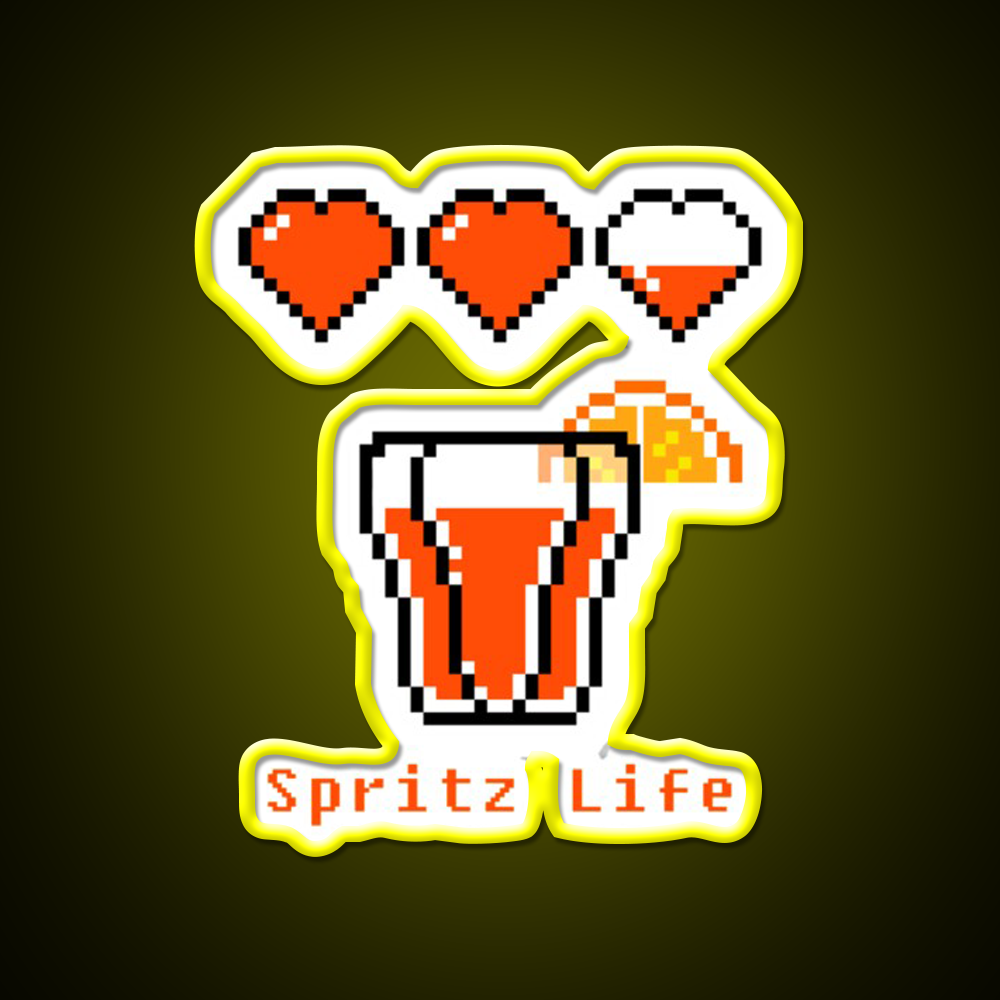Spritz Life Cocktail Bar Decor Led Neon Sign Rgb Color - LED neon sign view 7