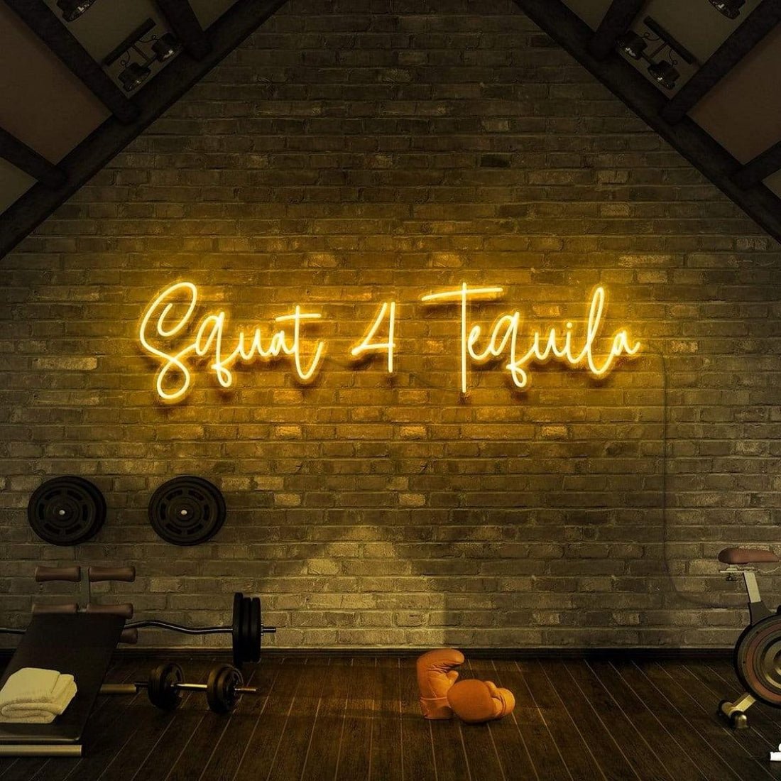 Squat 4 Tequila Led Sign Business Neon Sign - Shineneon
