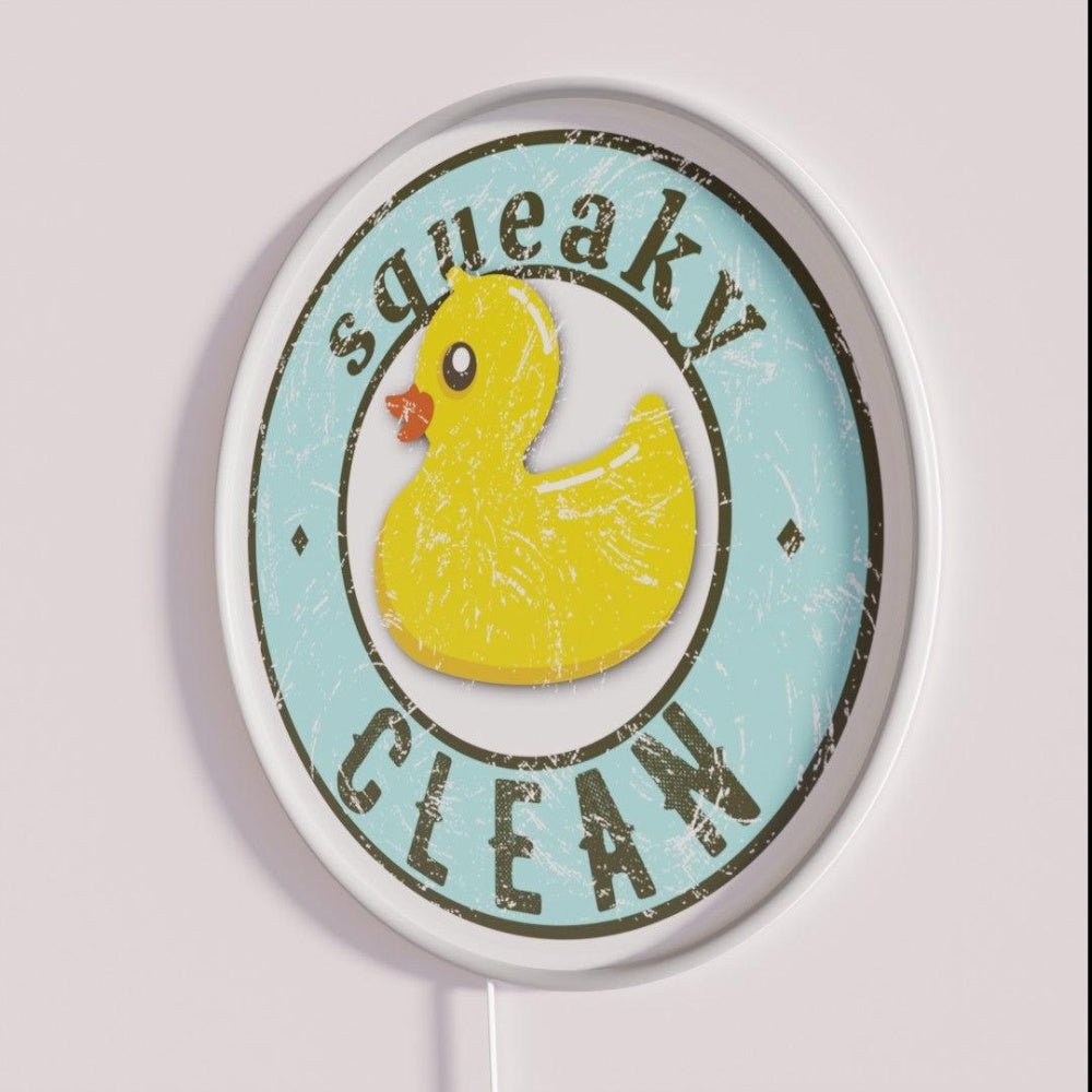 Squeakyclean Rgb Led Neon Sign - Shineneon