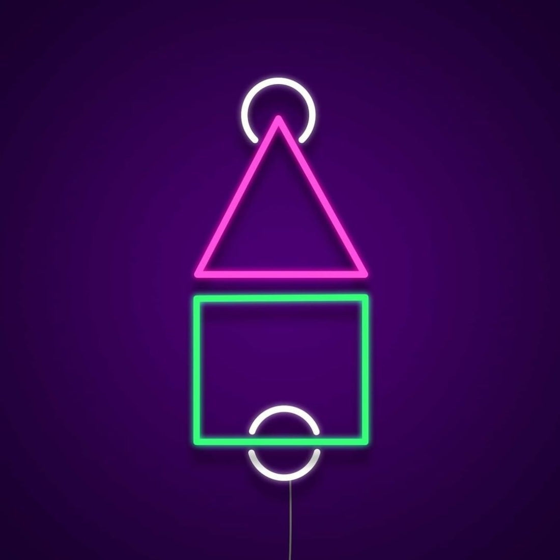 Squid Games Shapes Led Sign Business Neon Sign