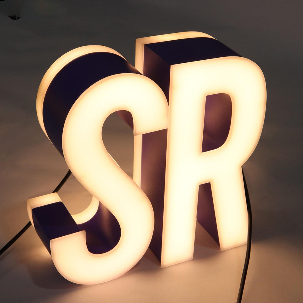 Sr 3D Front And Back Lit Letters Metal Led Sign