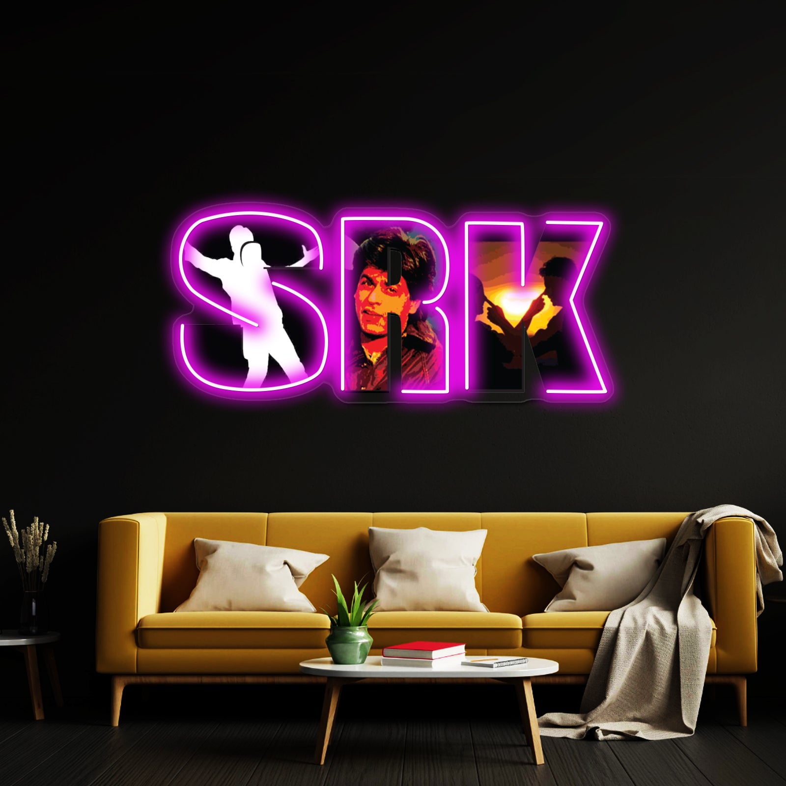 Srk The Man The Myth The Legend Artwork Custom Led Signs | Shineneon