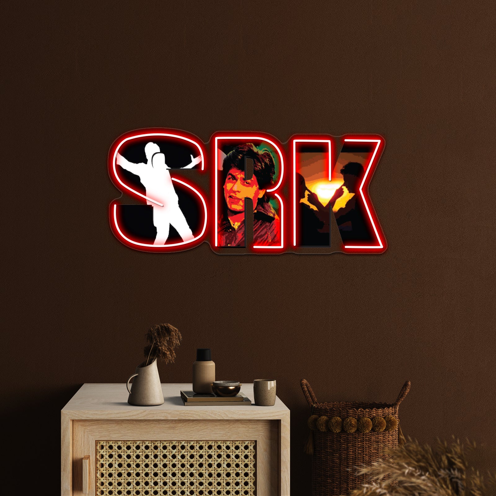 Srk The Man The Myth The Legend Artwork Custom Led Signs | Shineneon