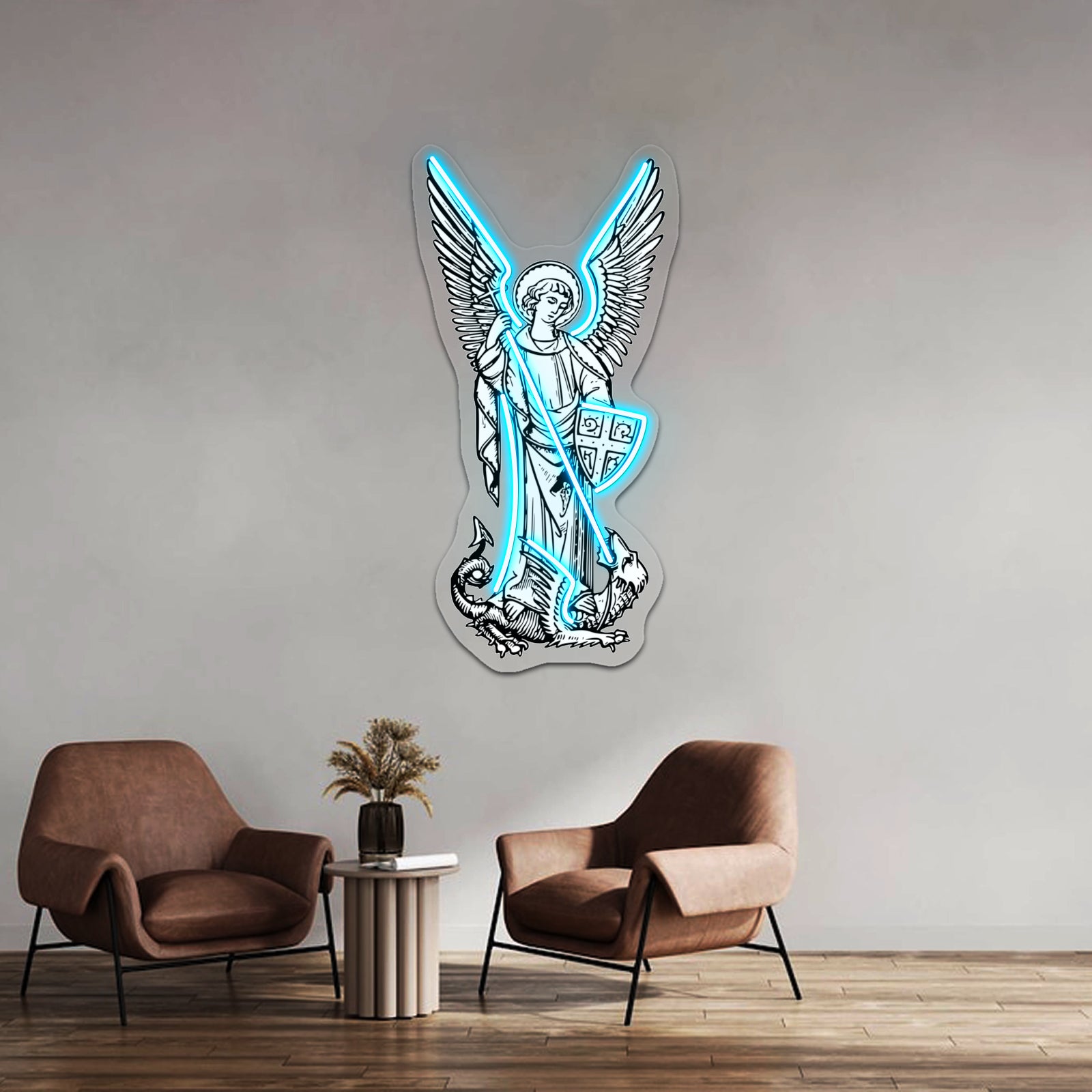 St Michael Wall Artwork Neon Signs | Shineneon