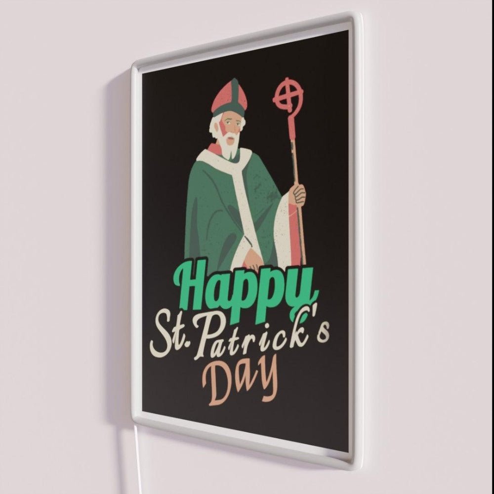 St Patricks Day Irish Ireland Shamrock Funny Design Rgb Led Neon Sign - Shineneon