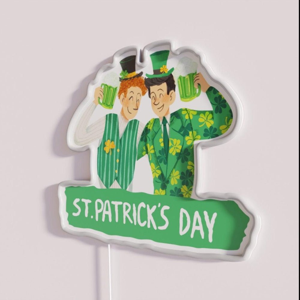 St Patricks Day Mensfun Rgb Led Neon Sign - Shineneon