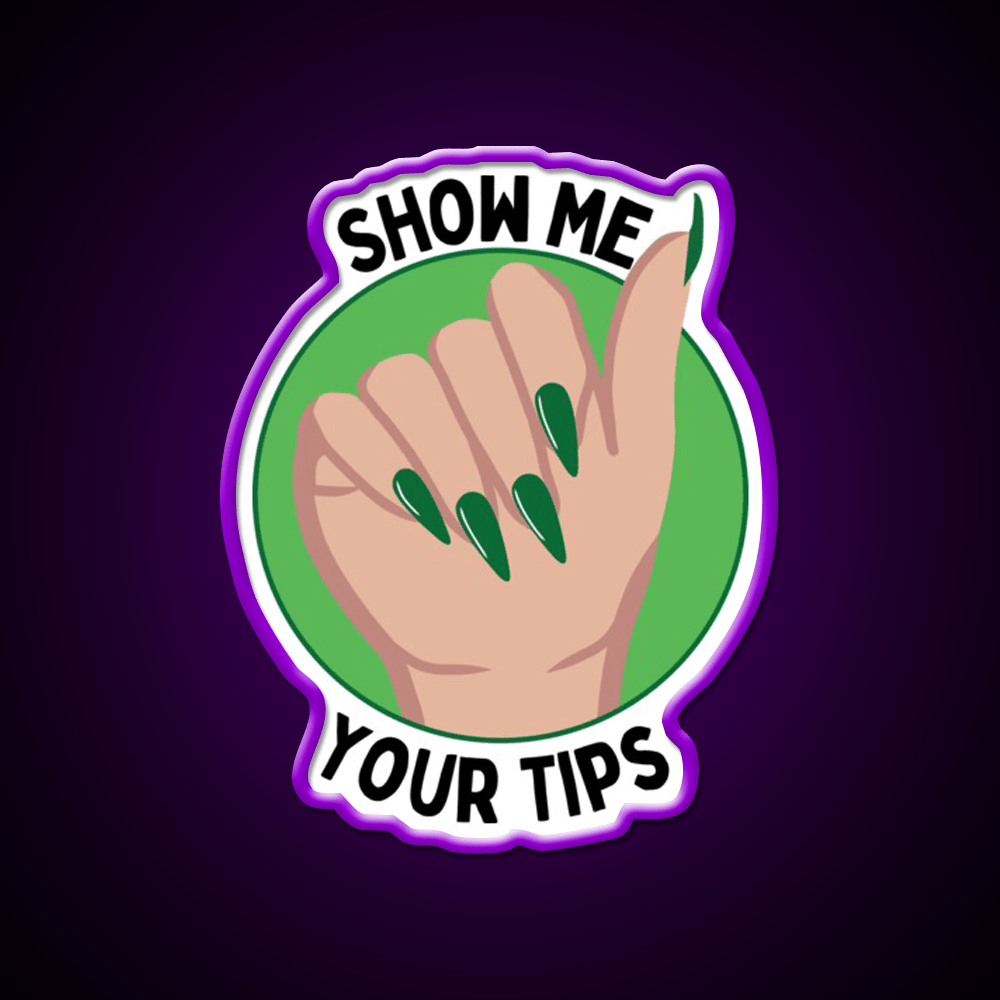 St Patricks Day Nail Tech Nail Salon Led Neon Sign Rgb Color - Shineneon
