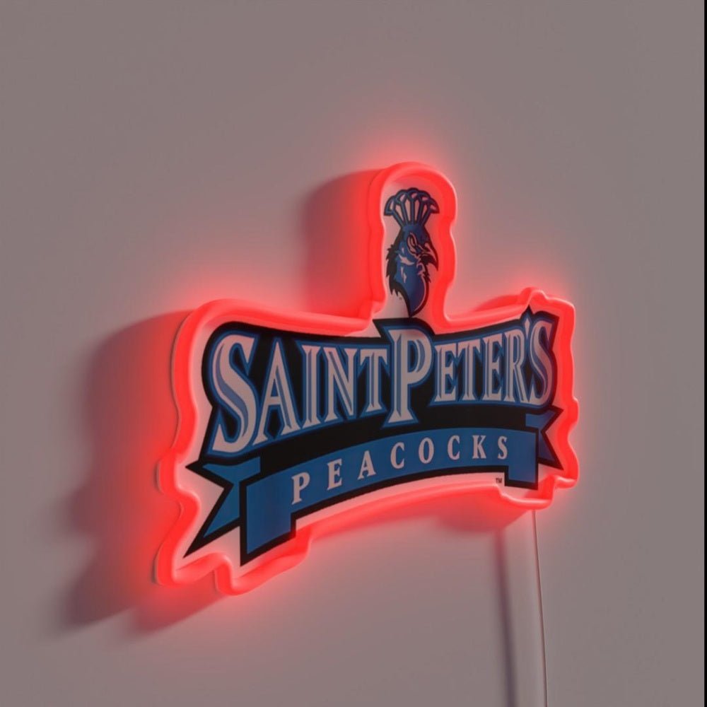 St Peters Peacocks Rgb Led Neon Sign - Shineneon