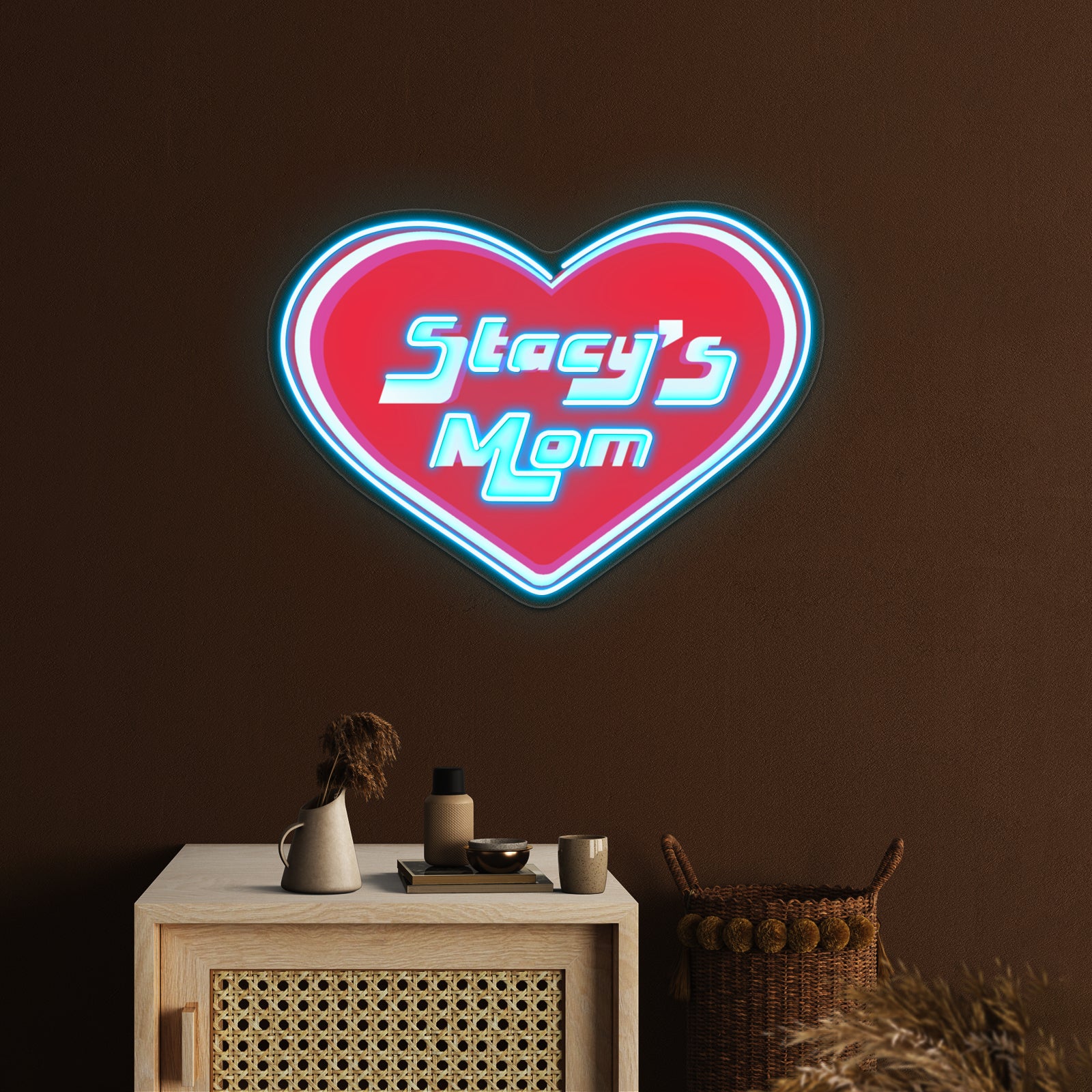 Stacys Mom Artwork Custom Led Signs | Shineneon