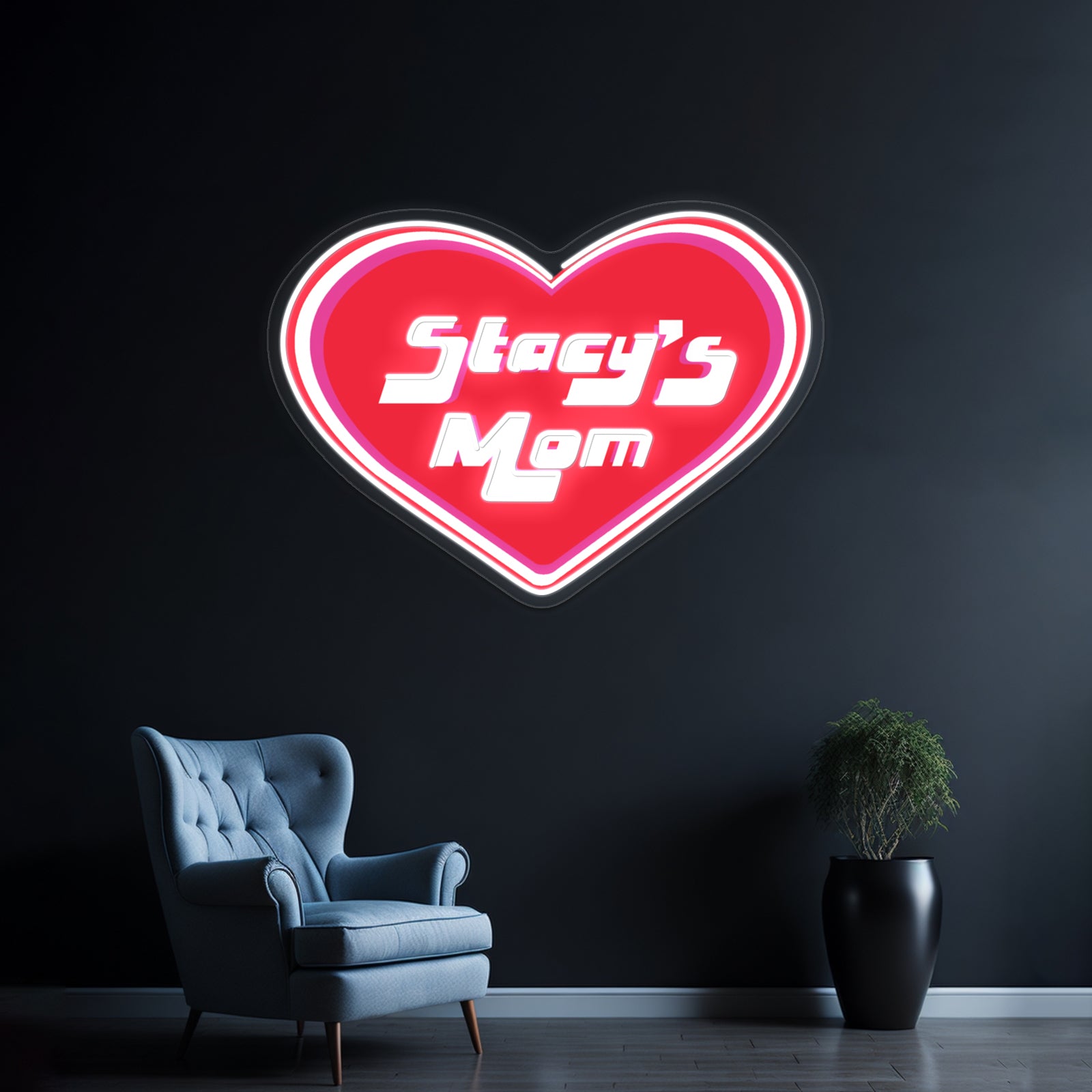 Stacys Mom Artwork Custom Led Signs | Shineneon