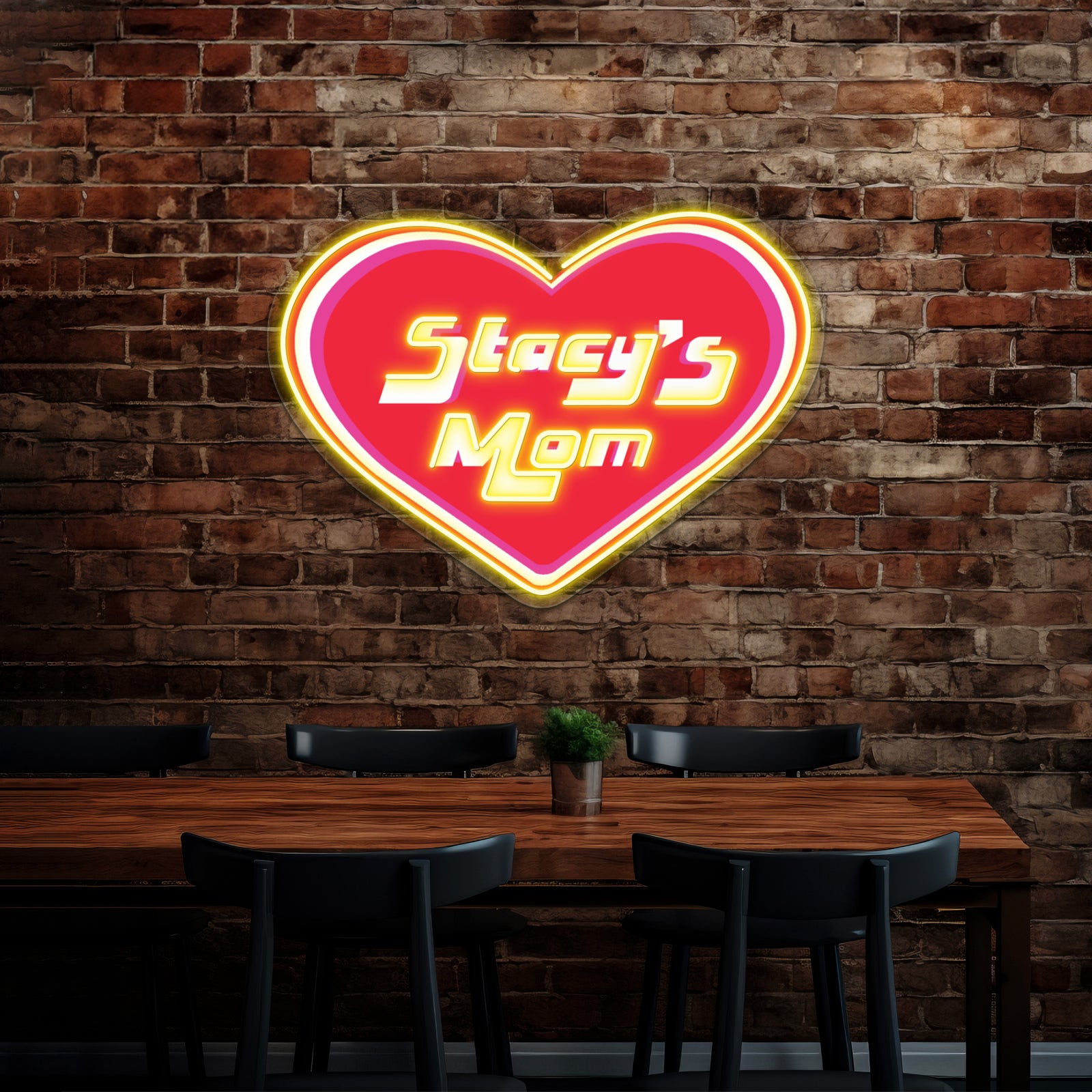 Stacys Mom Artwork Custom Led Signs | Shineneon