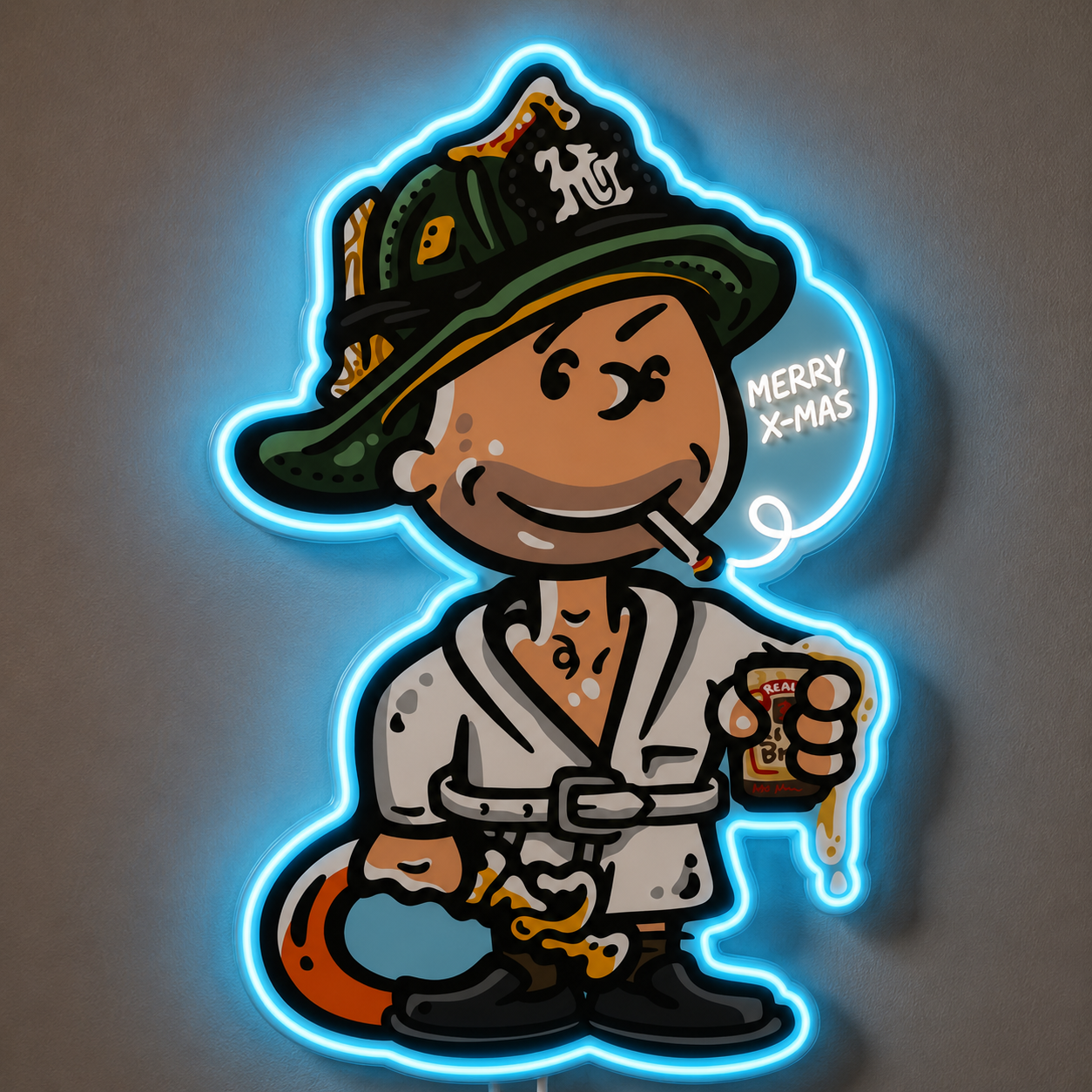 MERRY X-MAS Custom LED Neon Sign (LED preview)