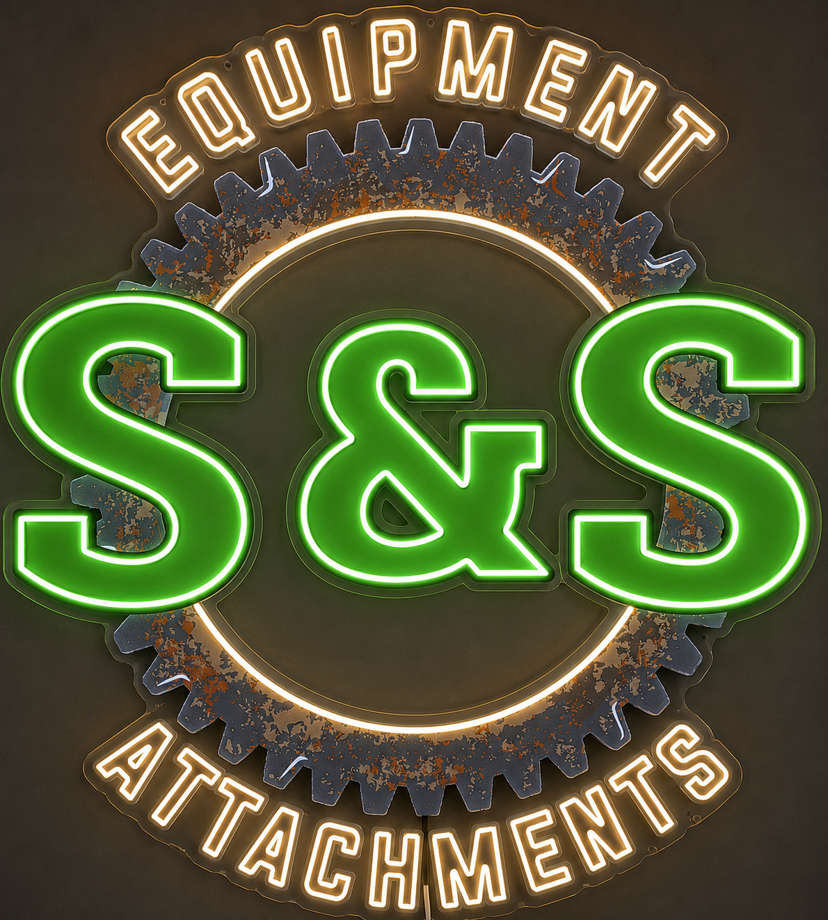 S&S EQUIPMENT ATTACHMENTS Custom LED Neon Sign (LED preview)