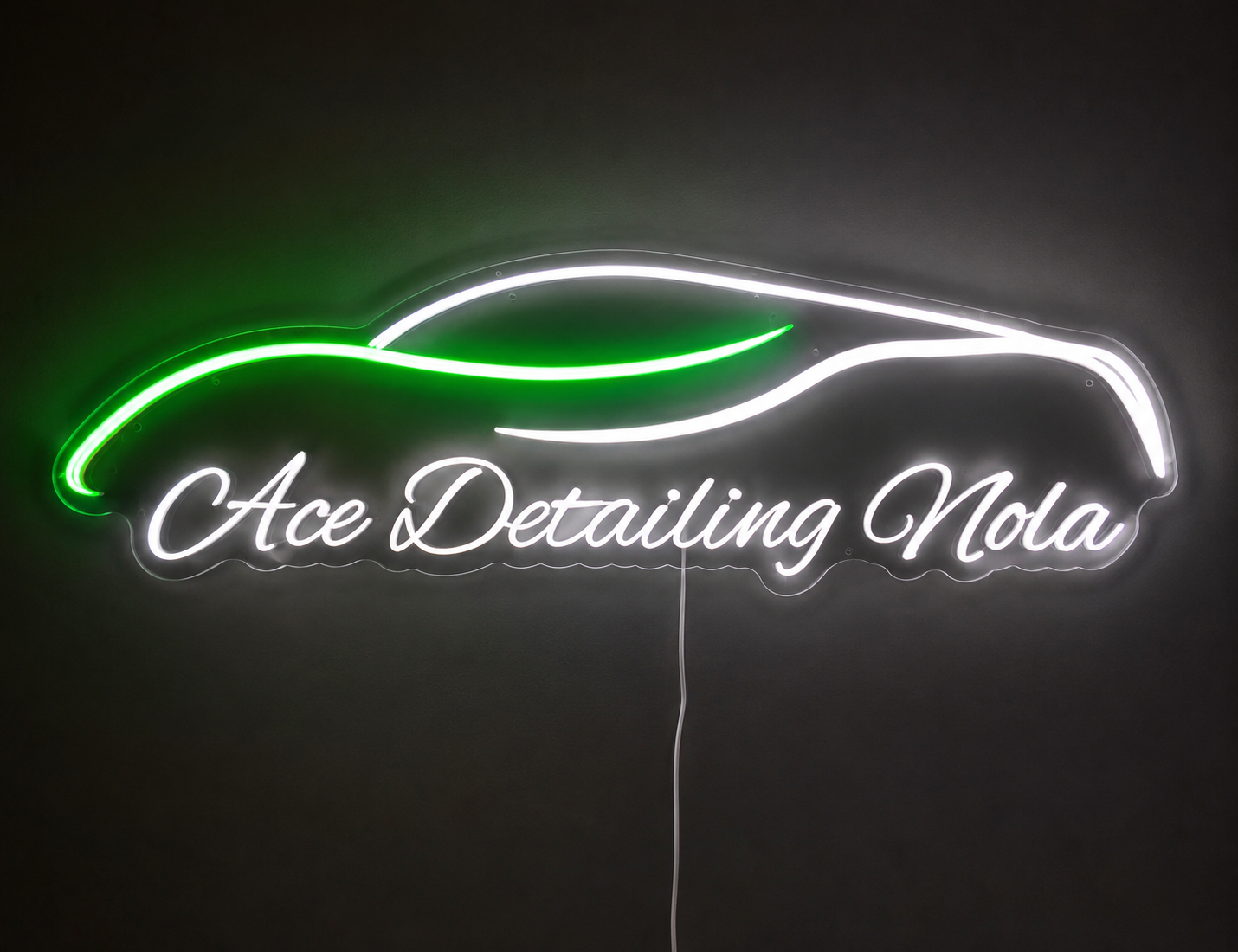 Ace Detailing Nola Custom LED Neon Sign (LED preview)