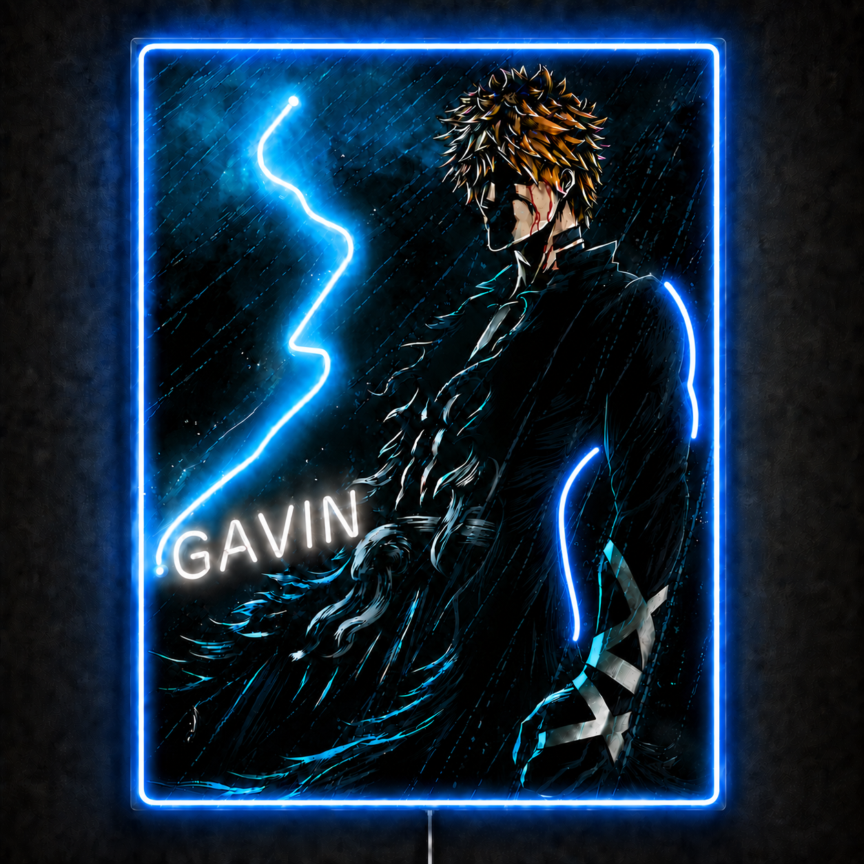 anime character Custom LED Neon Sign (LED preview)