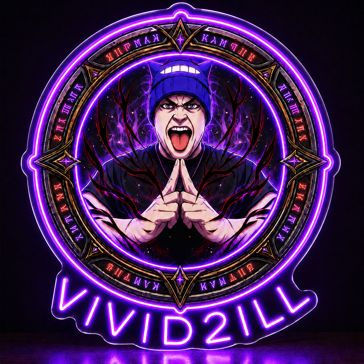 gaming avatar Custom LED Neon Sign (LED preview)
