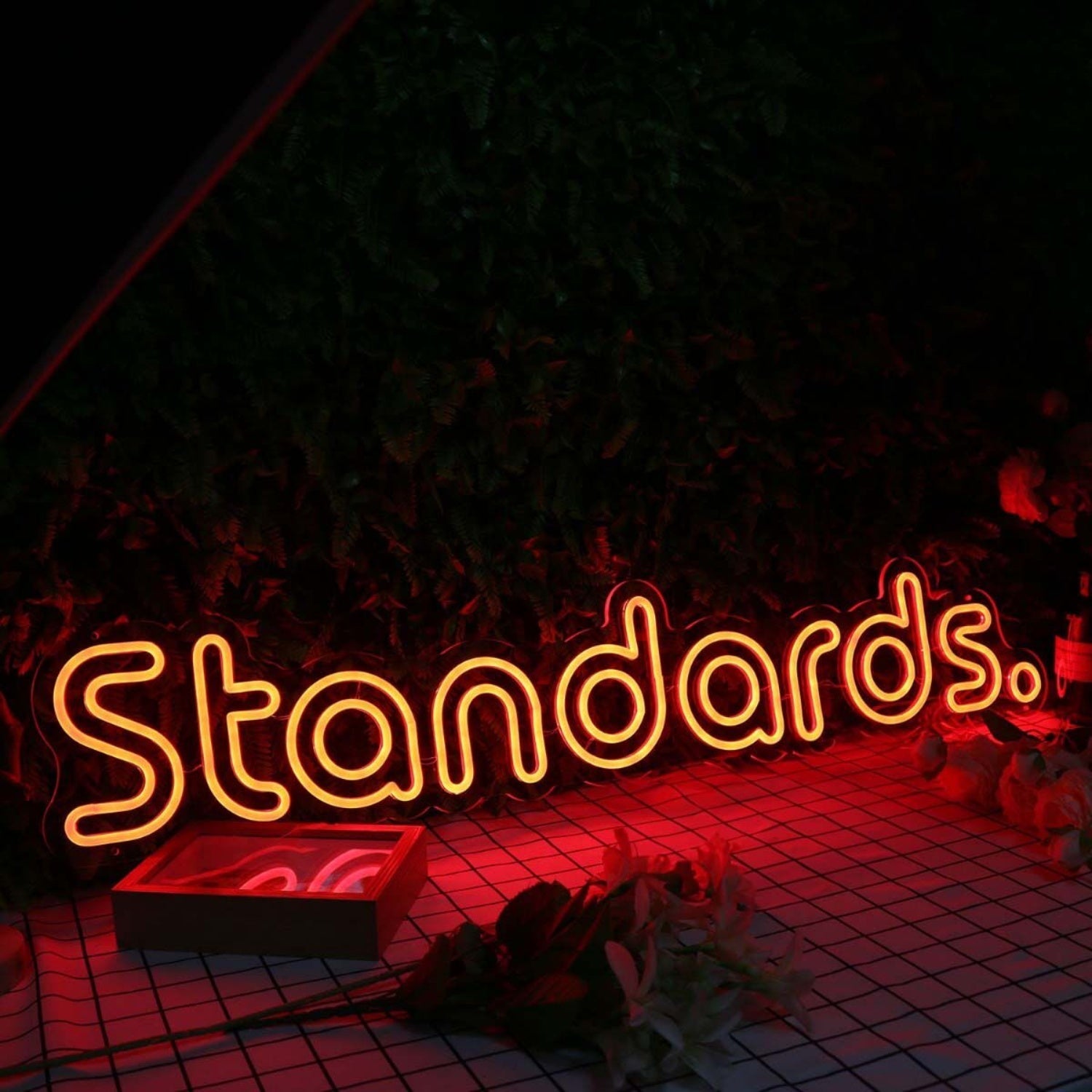 Standards Orange Led Neon Sign - Shineneon