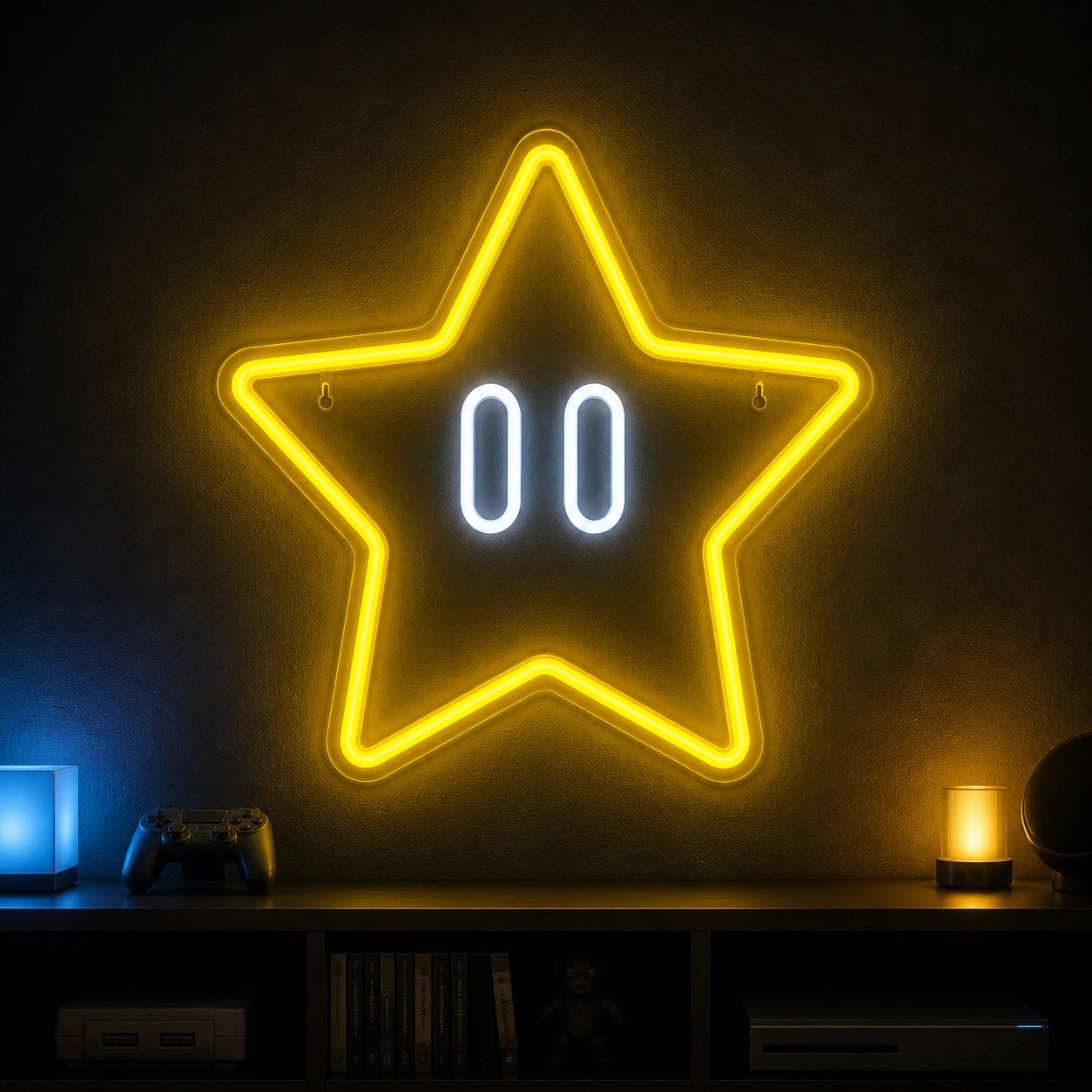 Star Eyes LED Neon Sign Garage Man Cave Neon Sign high-converting product image