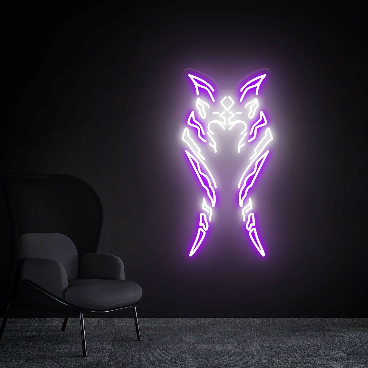 Star Wars Led Neon Sign Ahsoka Tano Anime - Shineneon