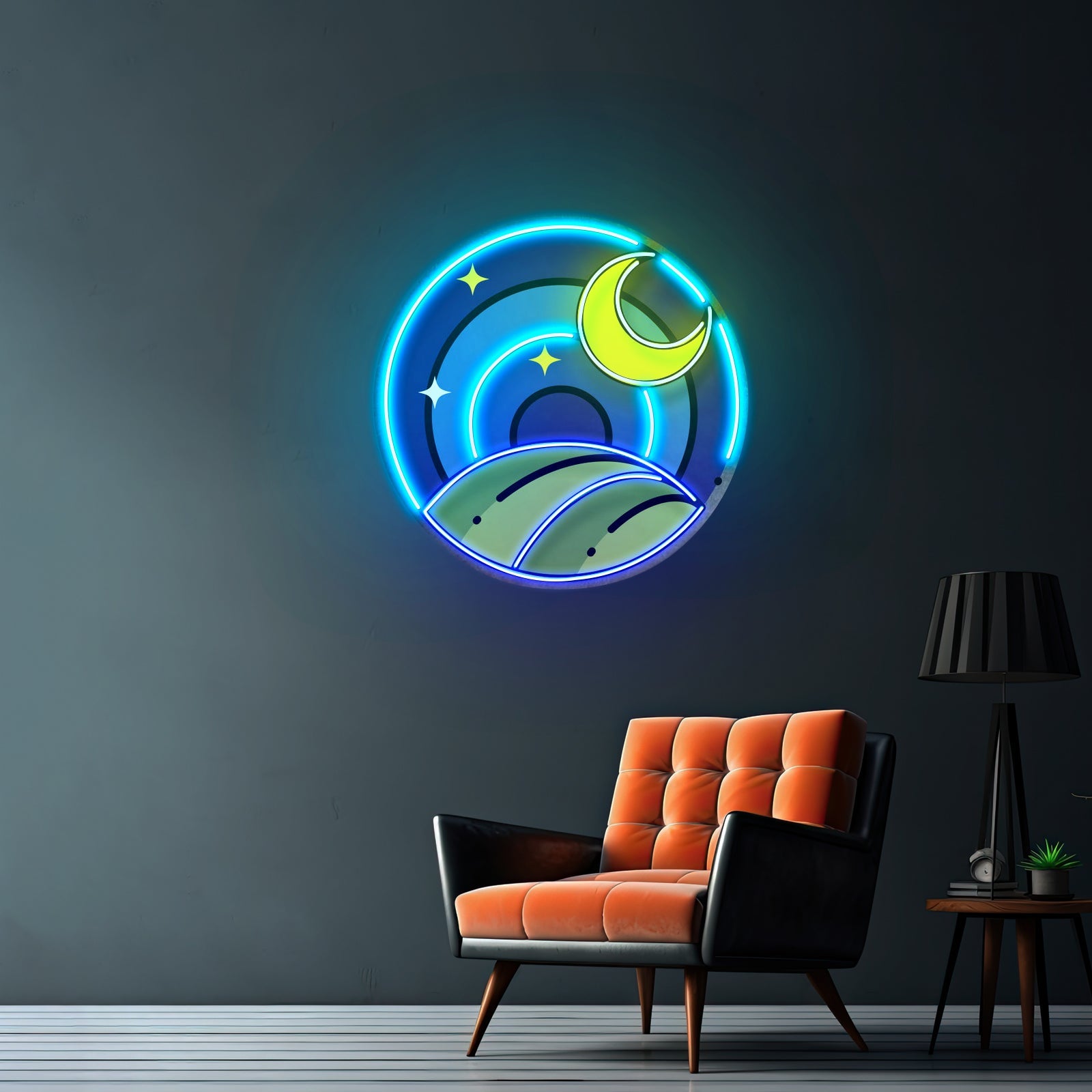 Starry Night Led Neon Sign Light Custom Led Signs - Shineneon
